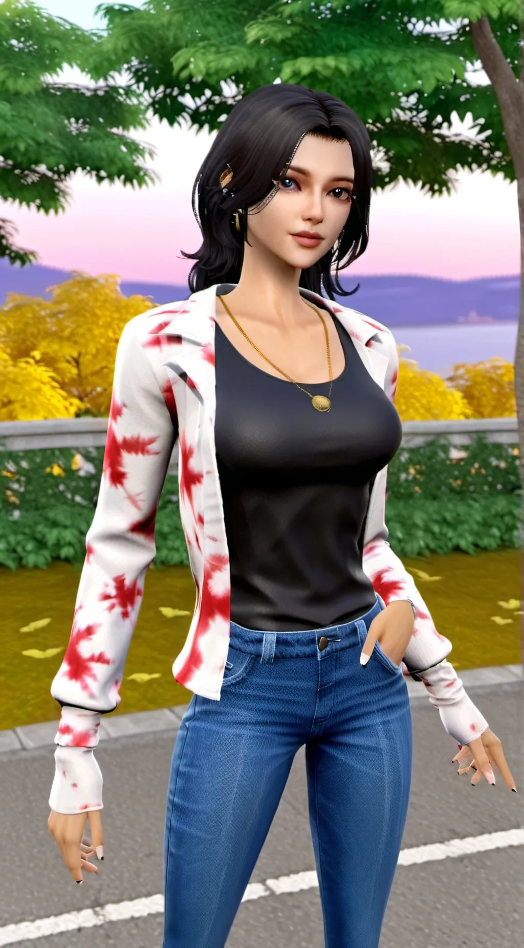 ai character: Heather background
