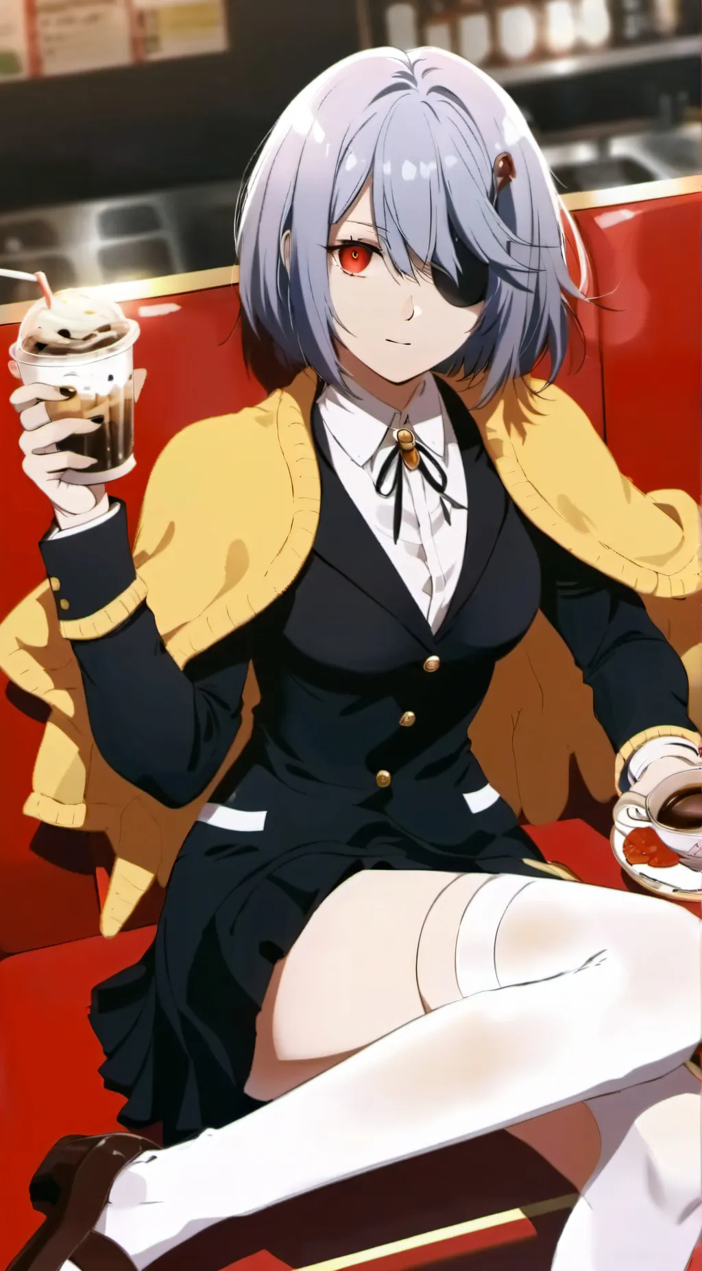 ai character: Touka background