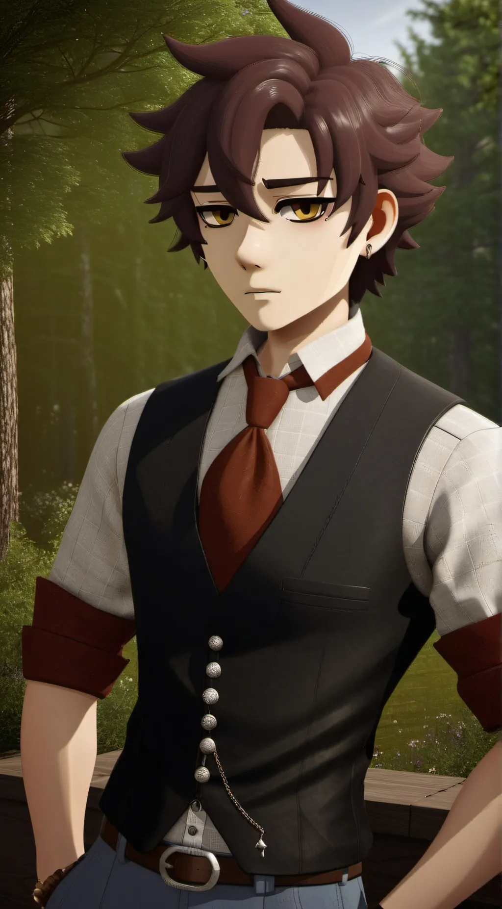 ai character: Afton family background