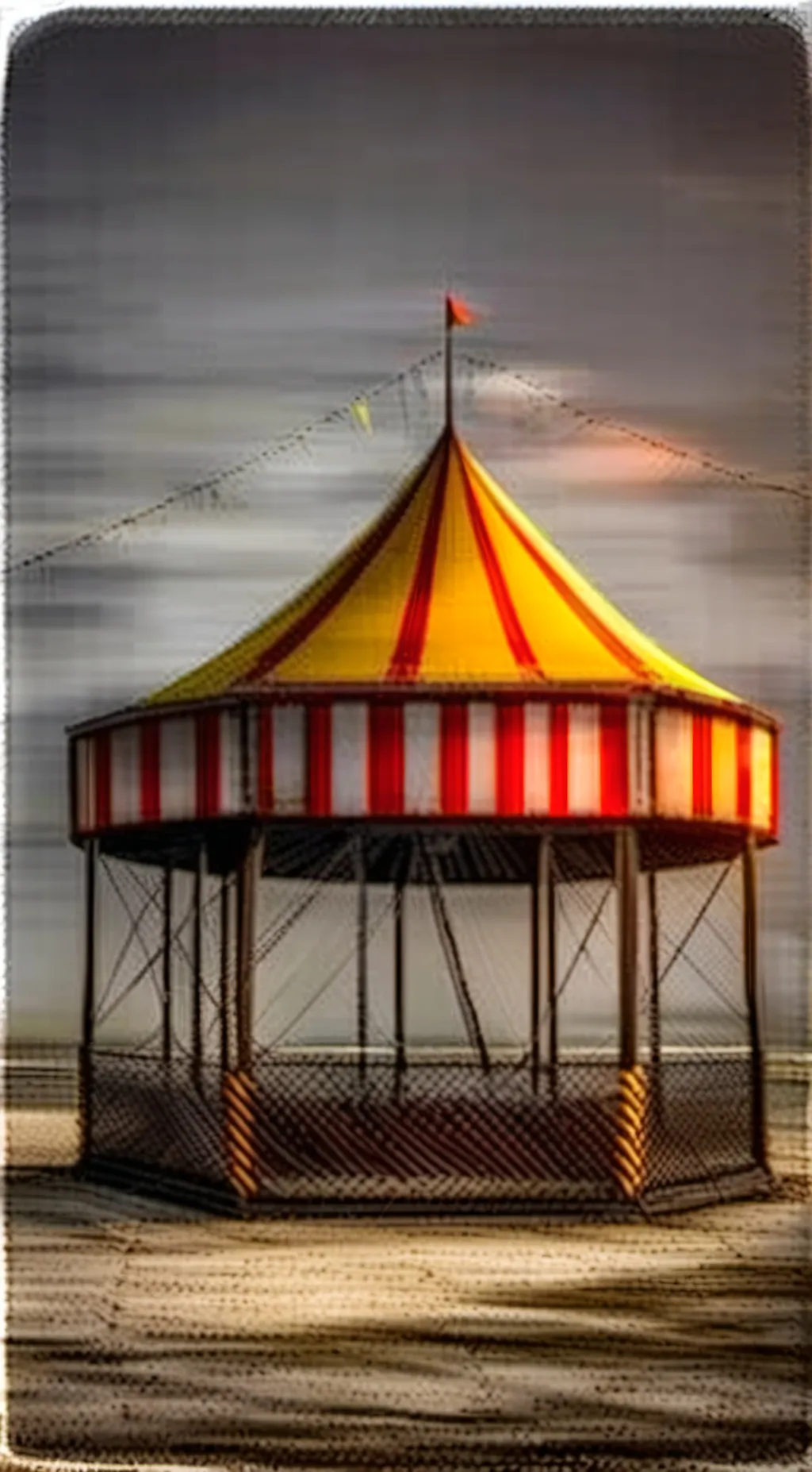 ai character: Digital Circus background