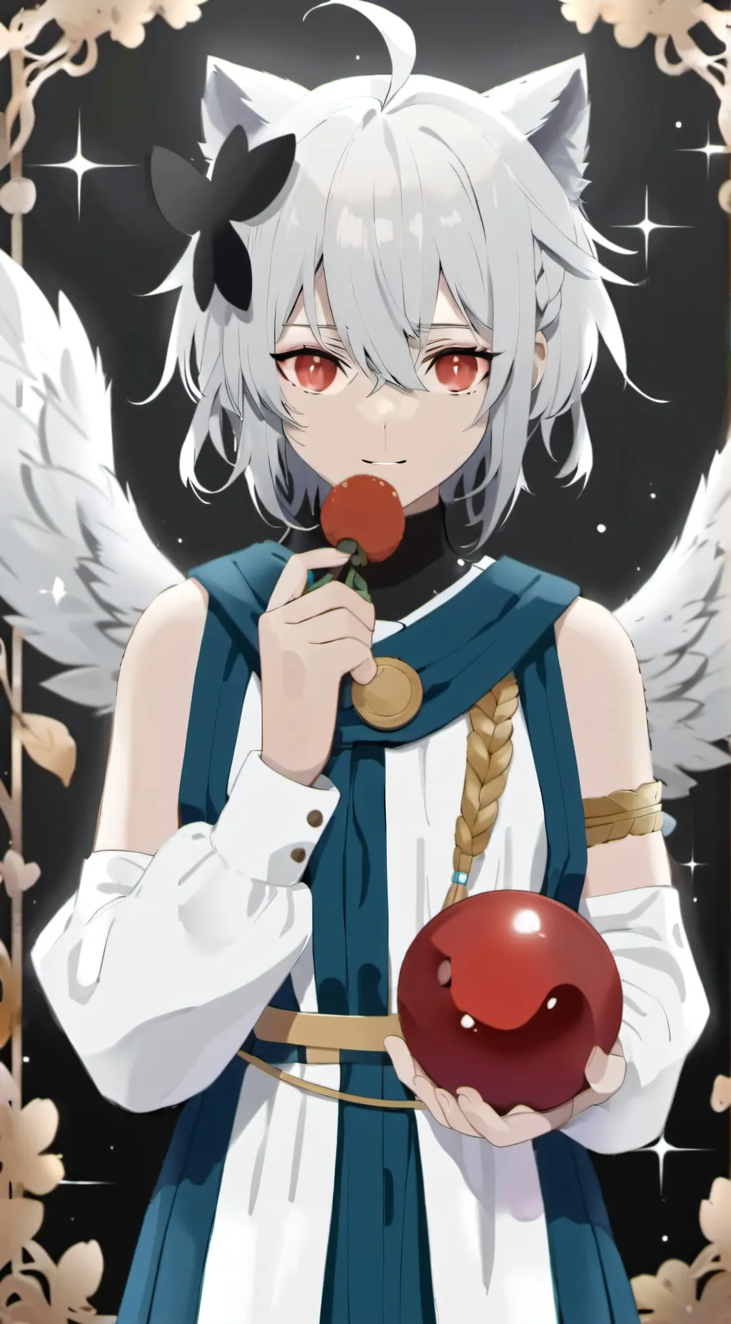 ai character: Lunar background