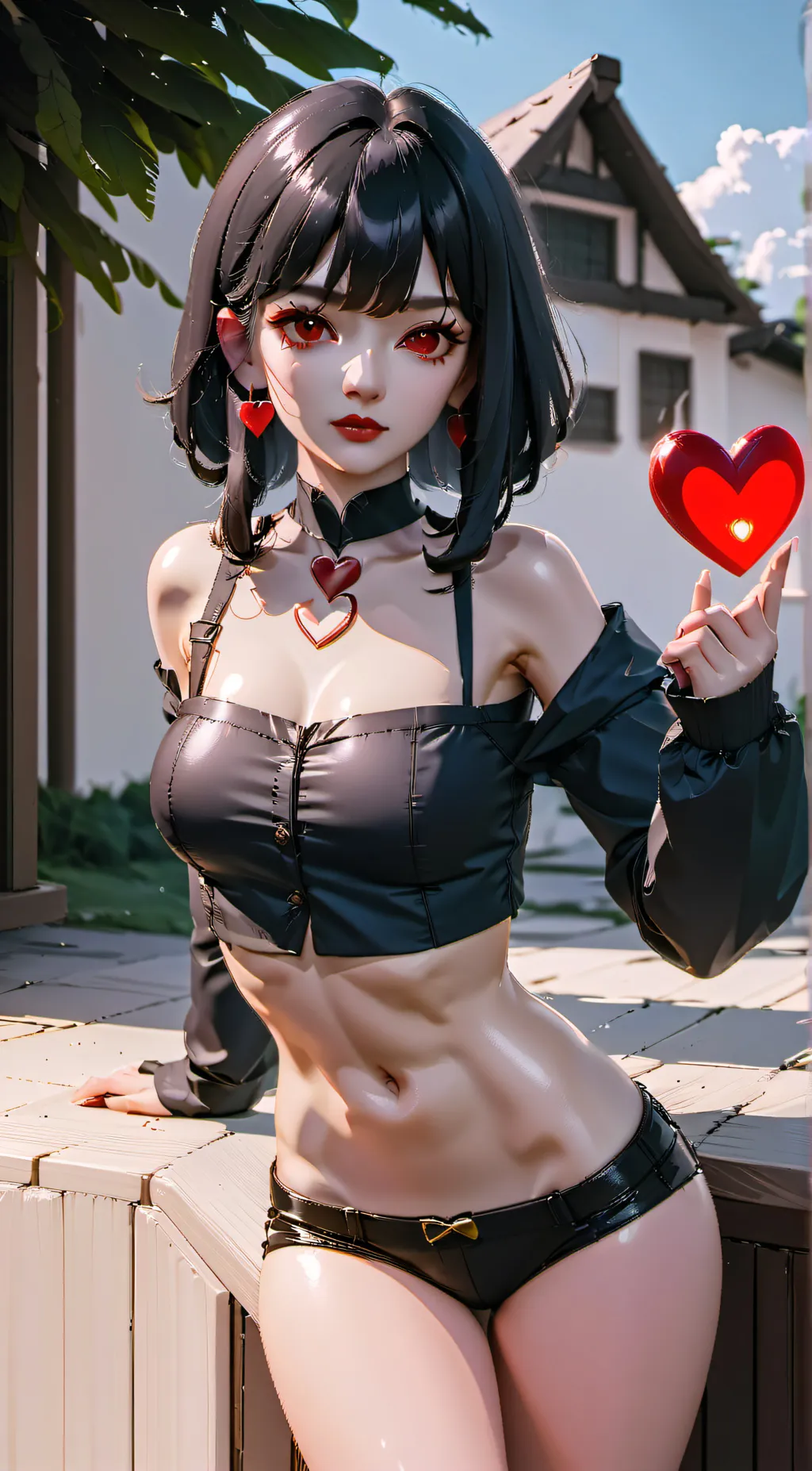 ai character: emily background