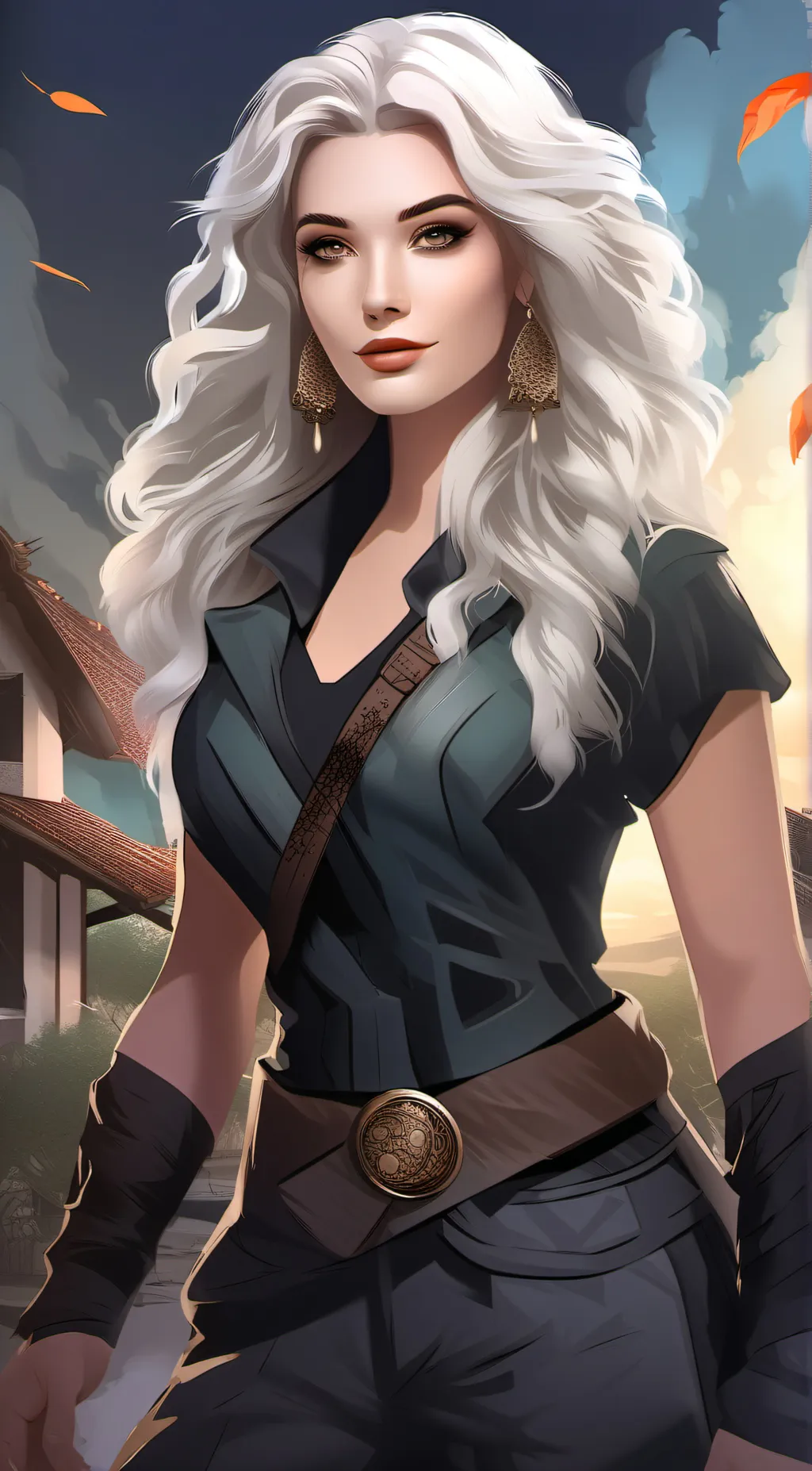 ai character: Mia frea lyn background