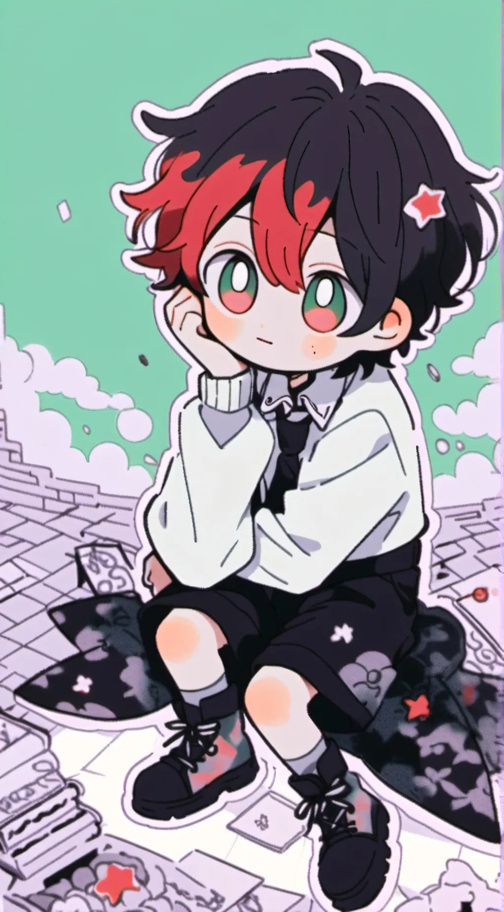 ai character: Max background