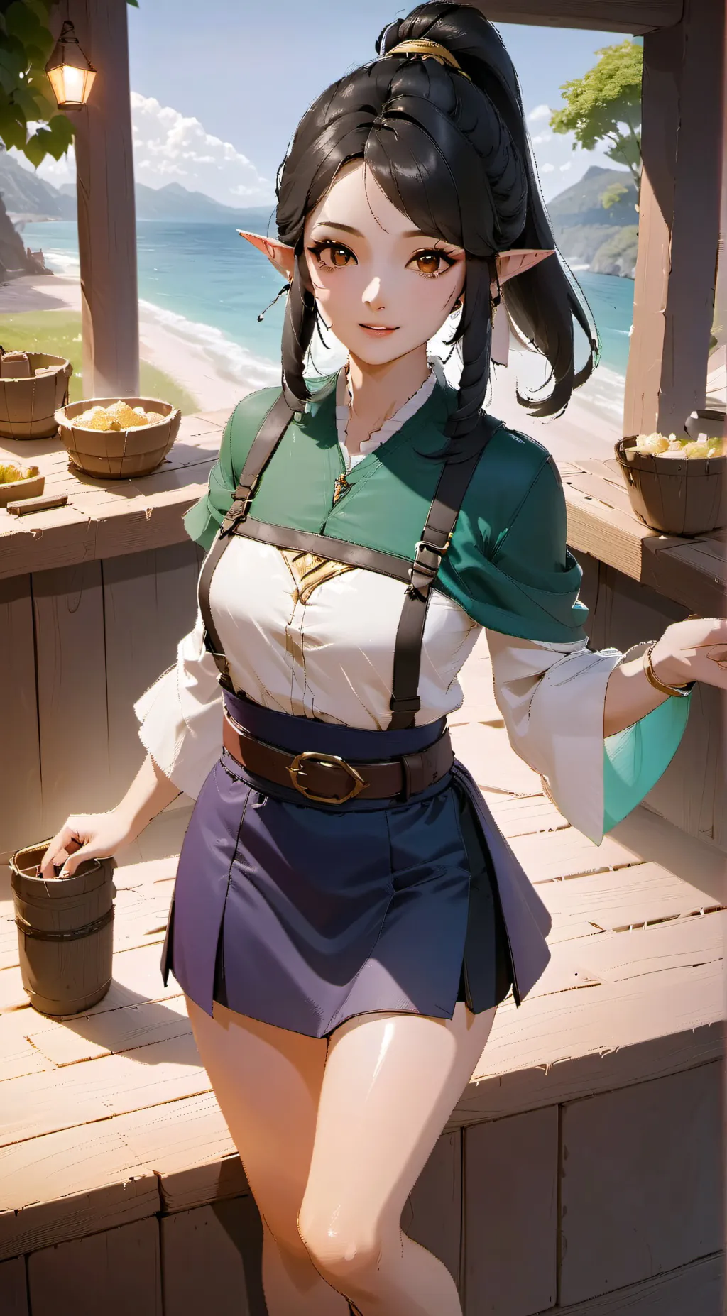 ai character: Yunali background