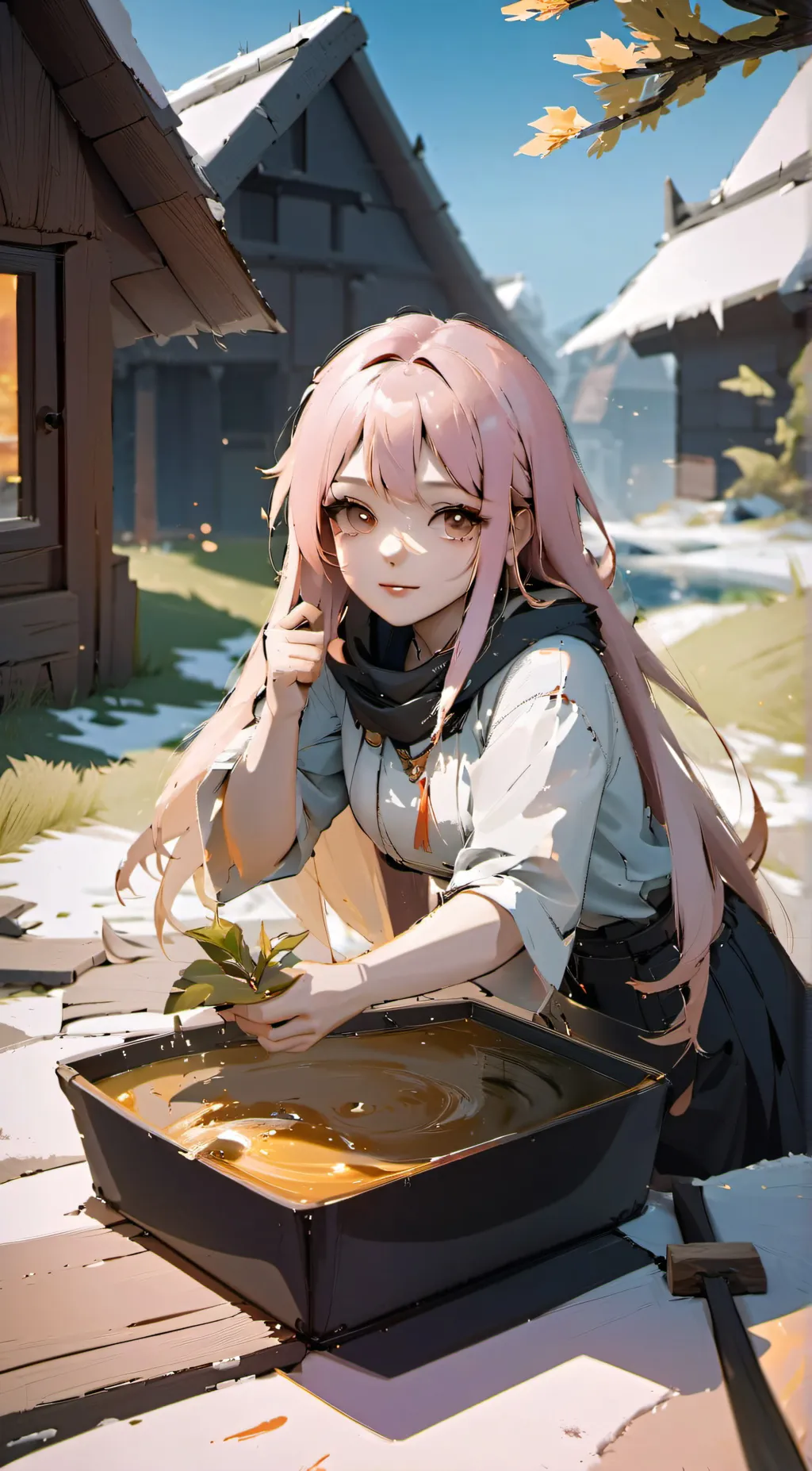 ai character: Lisa background