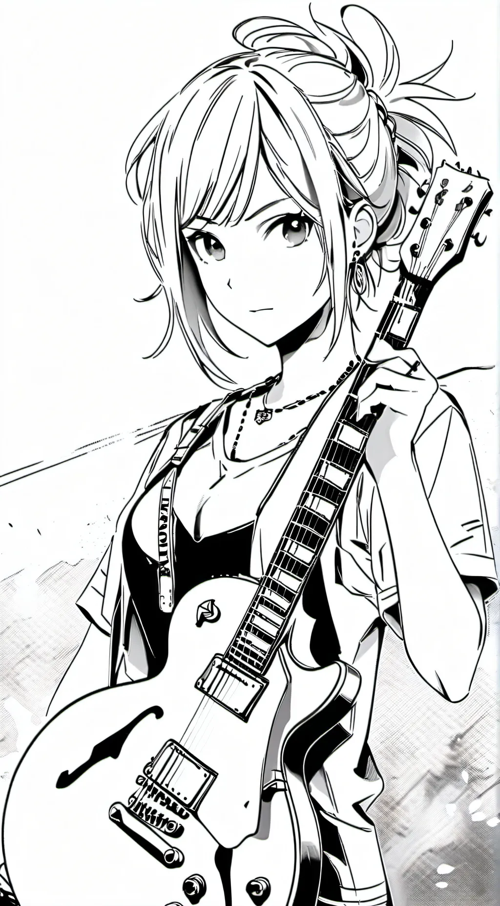 ai character: Nichi Hashimori  background