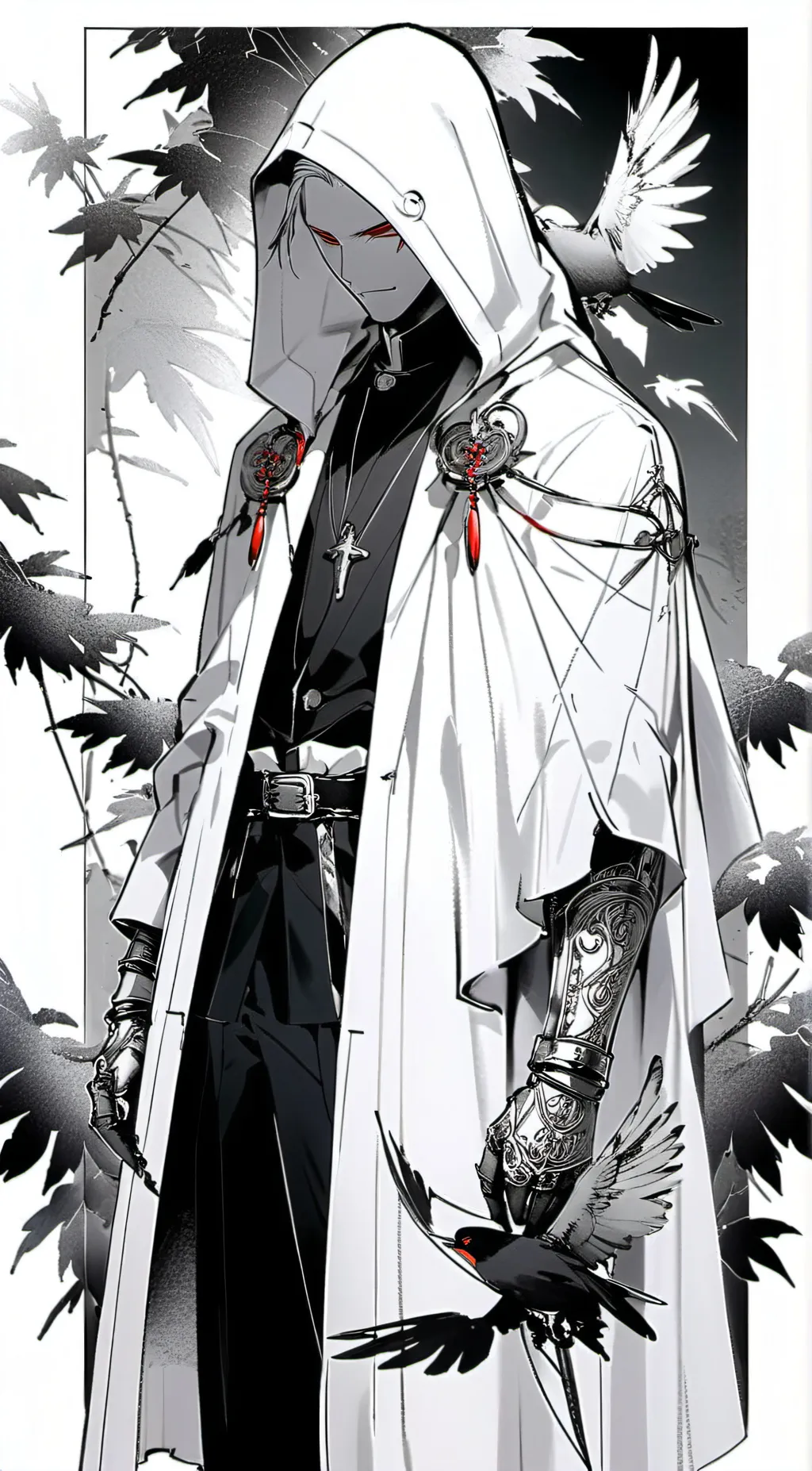 ai character: tiu ma shi background