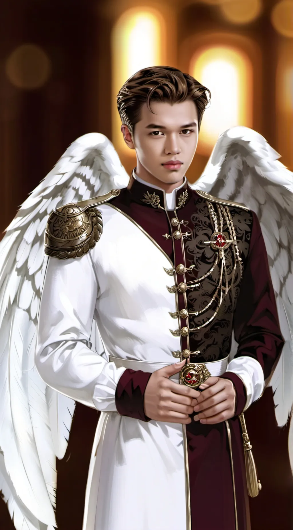 ai character: Angel background