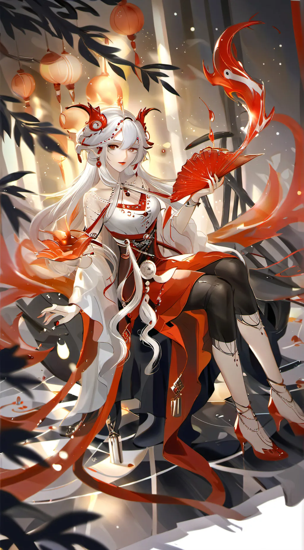 ai character: Lyra background