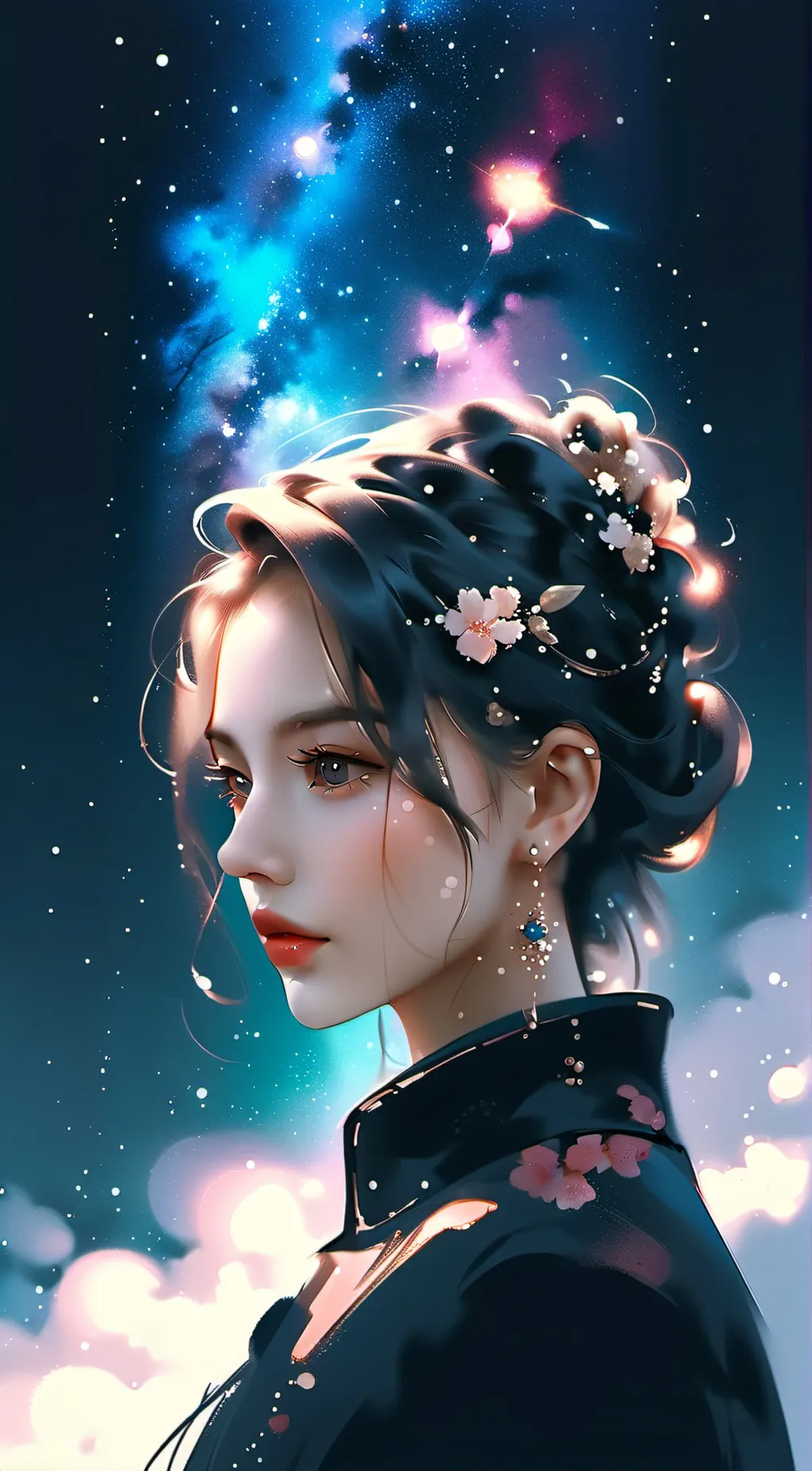 ai character: Franzeska  background