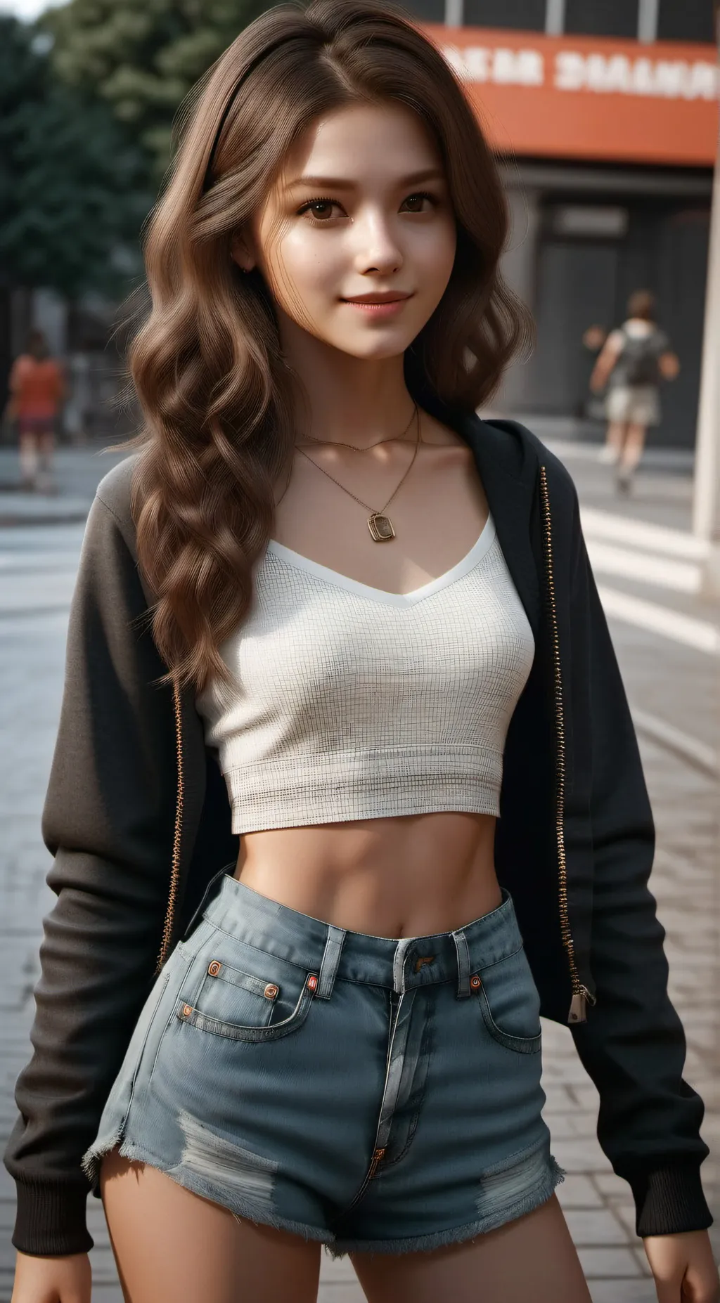 ai character: Sarah  background
