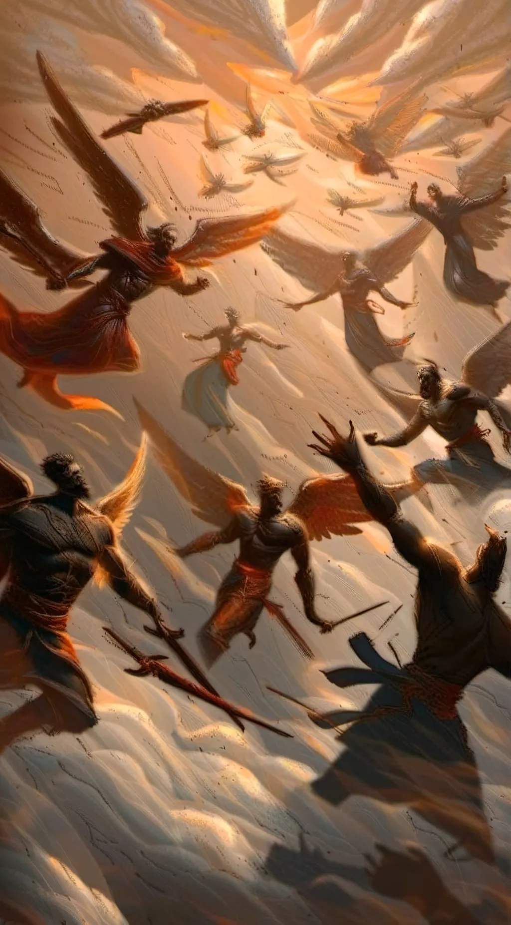 ai character: The War of Heaven background