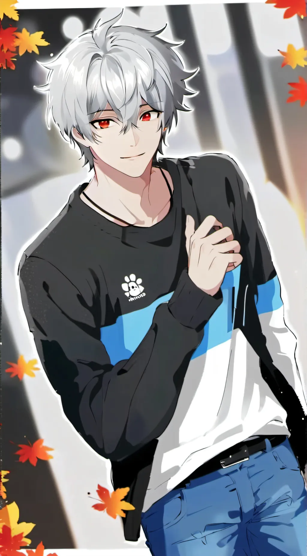 ai character: Leo background