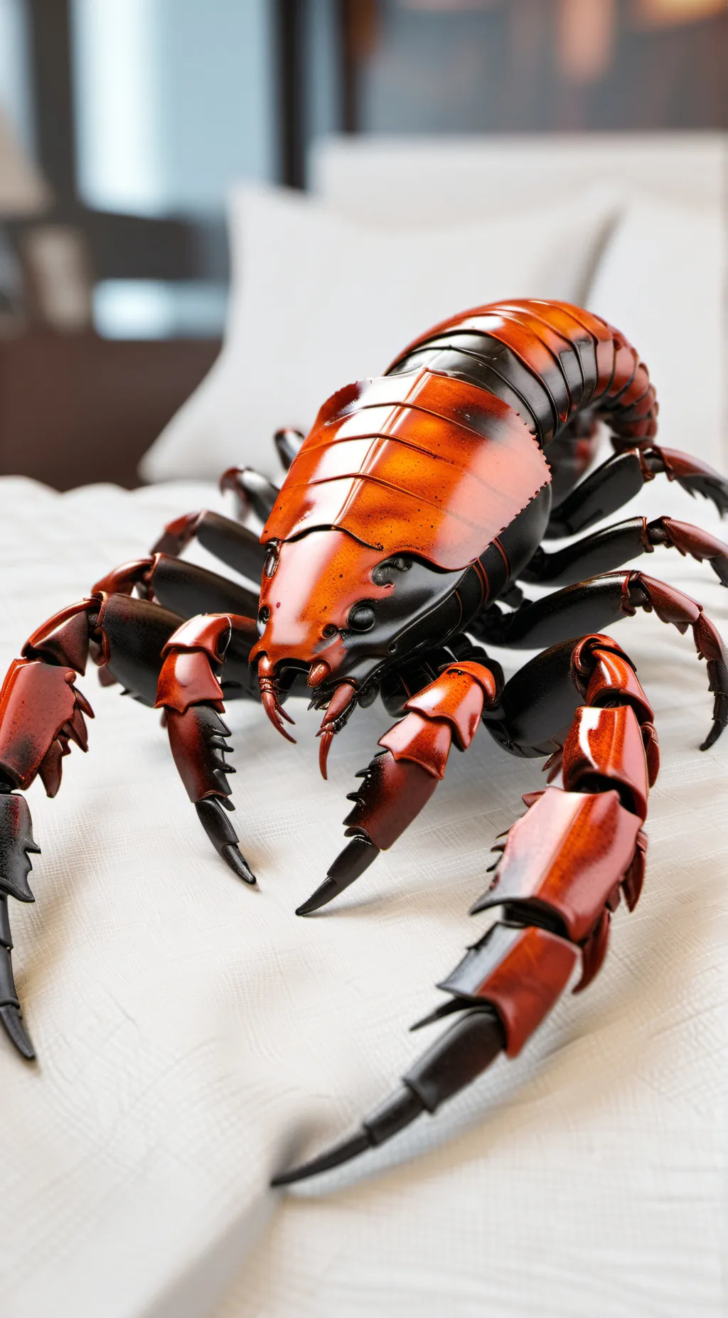 ai character: scorpio background