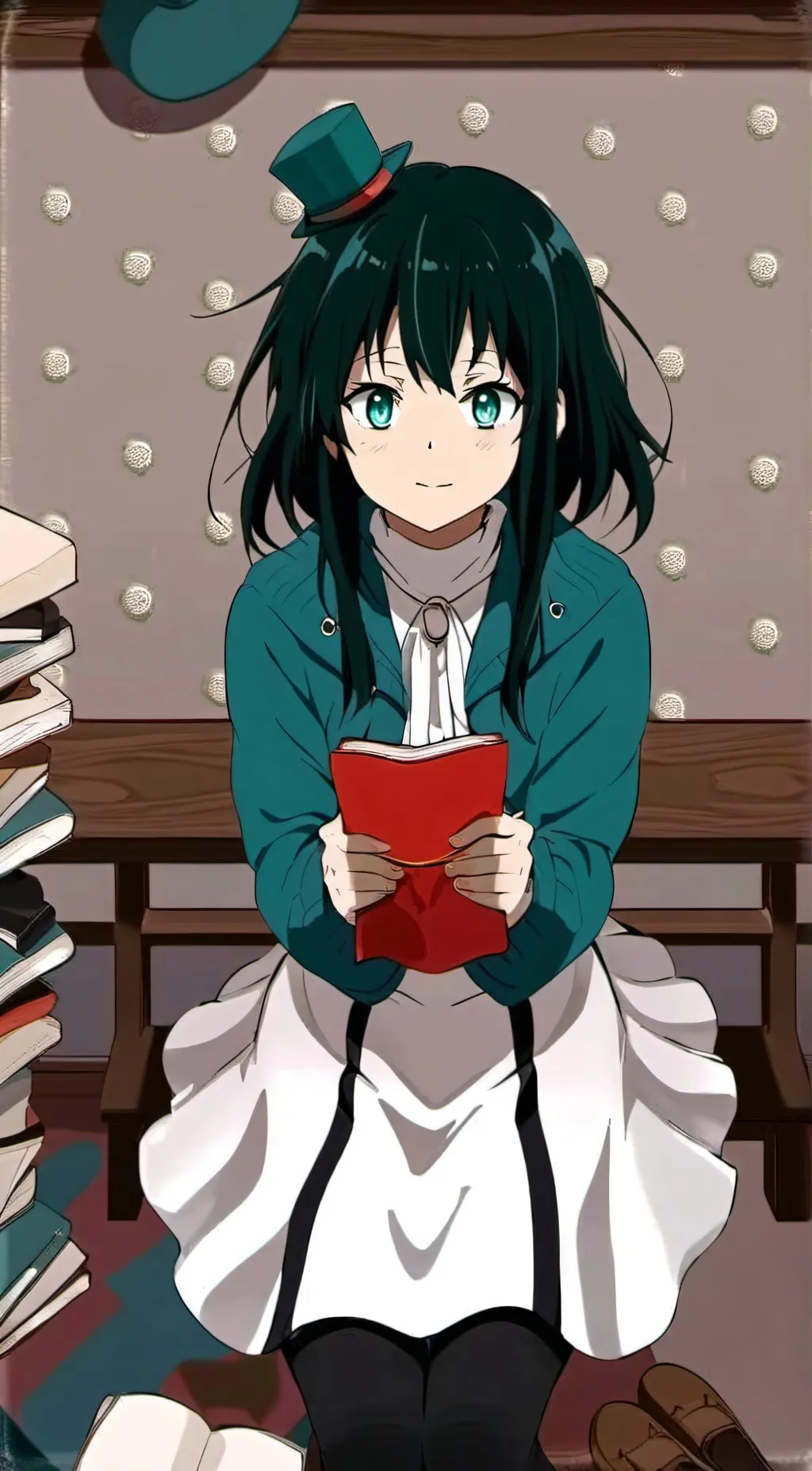 ai character: deku girl background