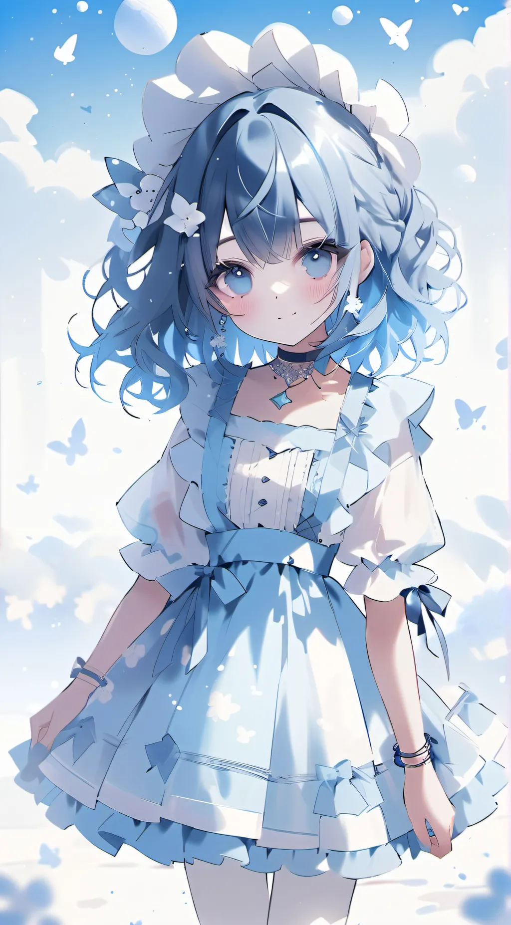 ai character: (~SnowFlake~) background