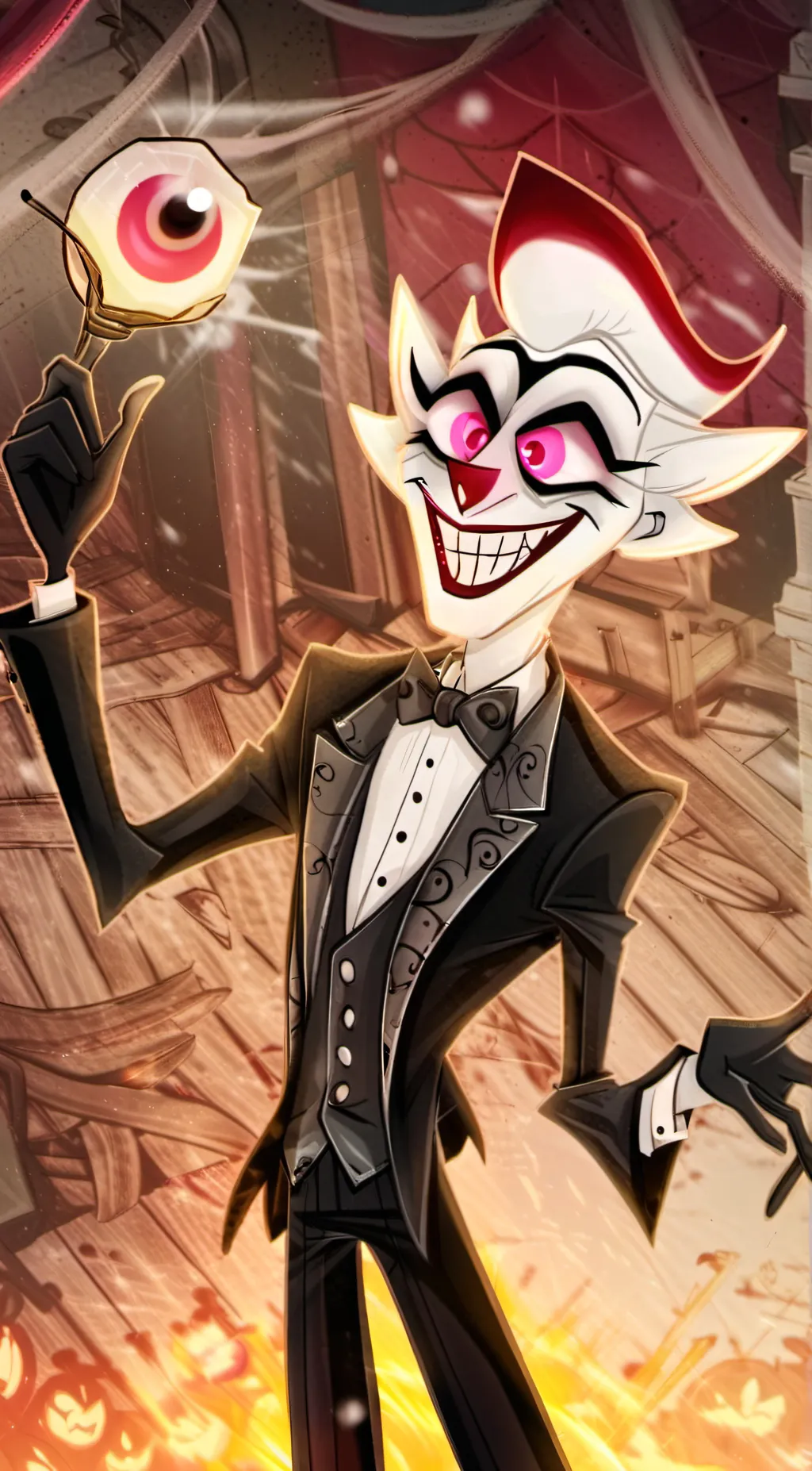 ai character: angel background