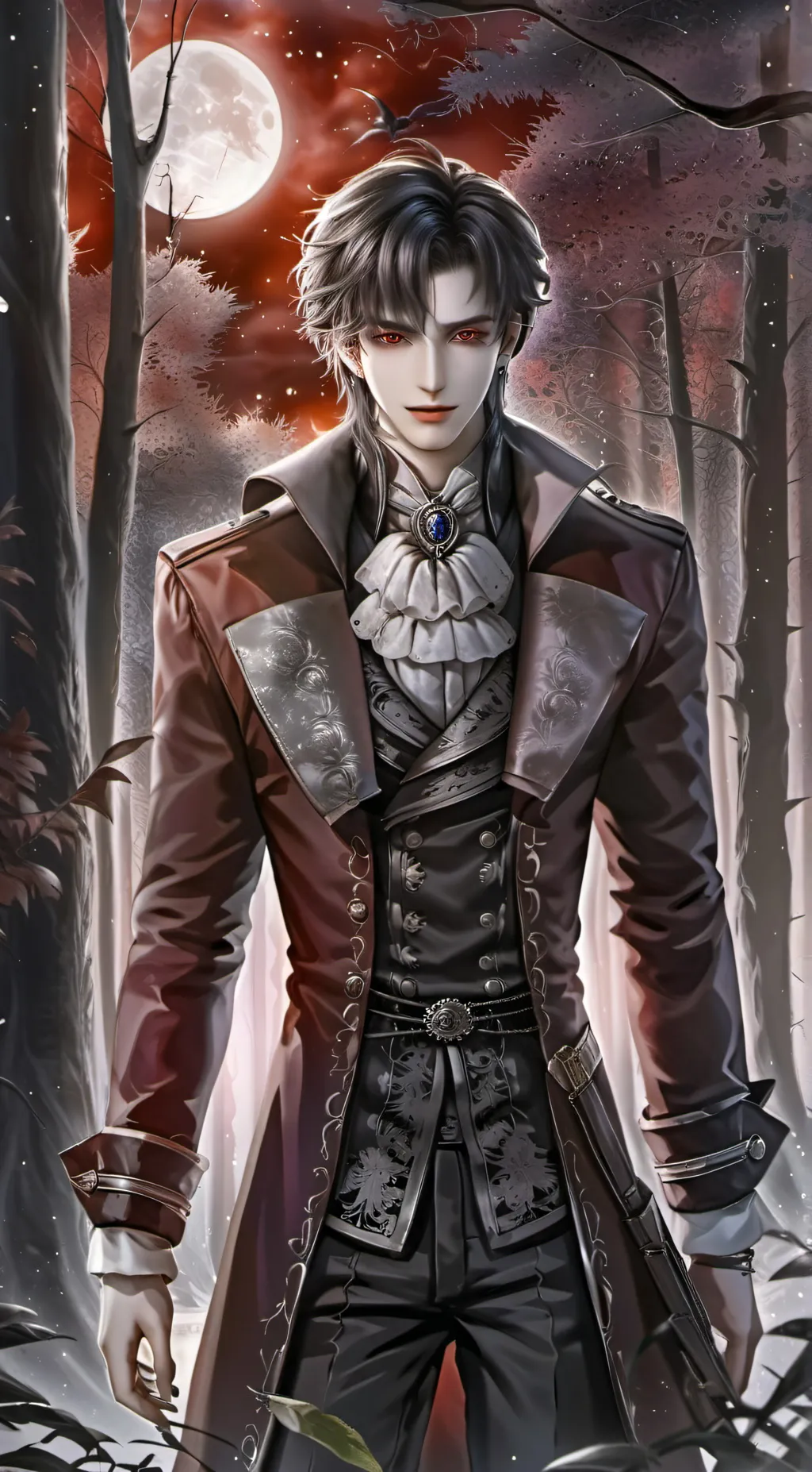 ai character: Tyler Dracula background
