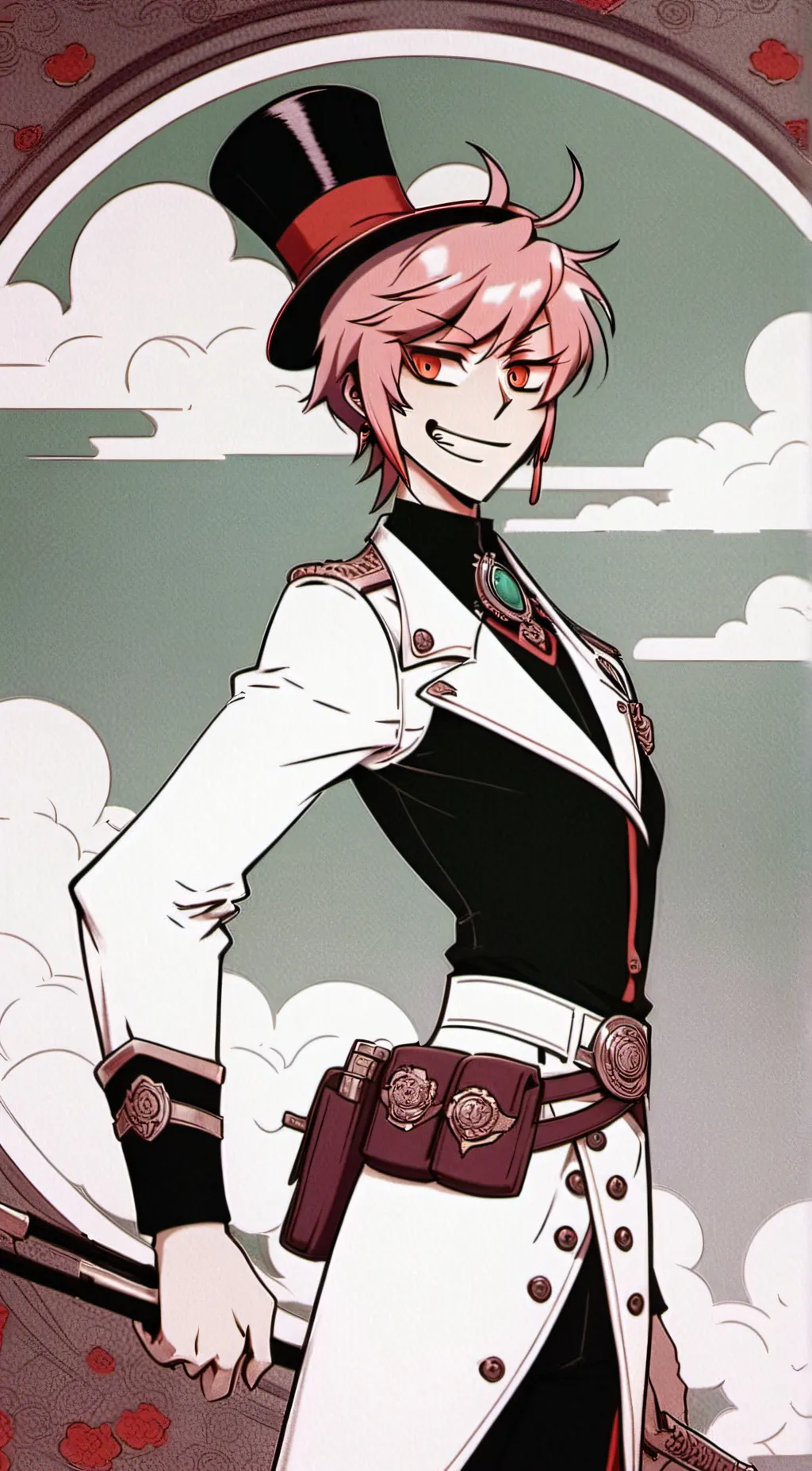 ai character: alastor  background