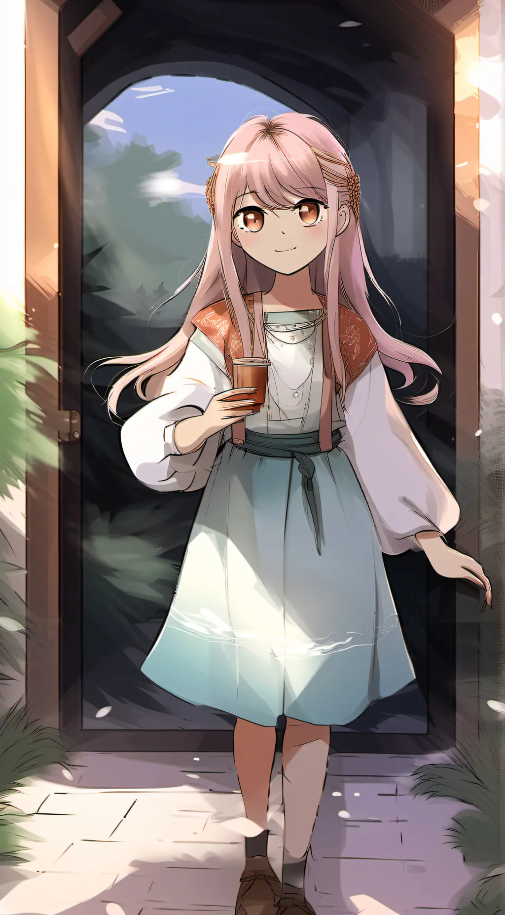 ai character: Hogwarts Periood background