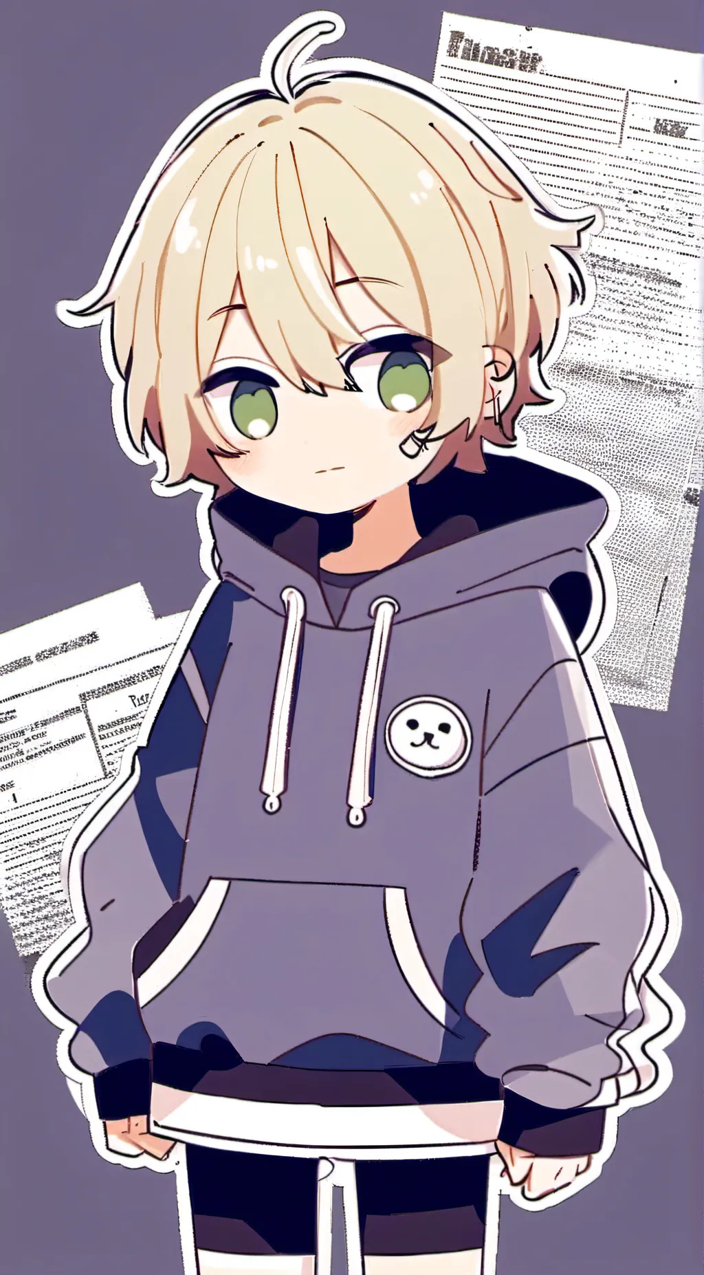 ai character: Ollie background