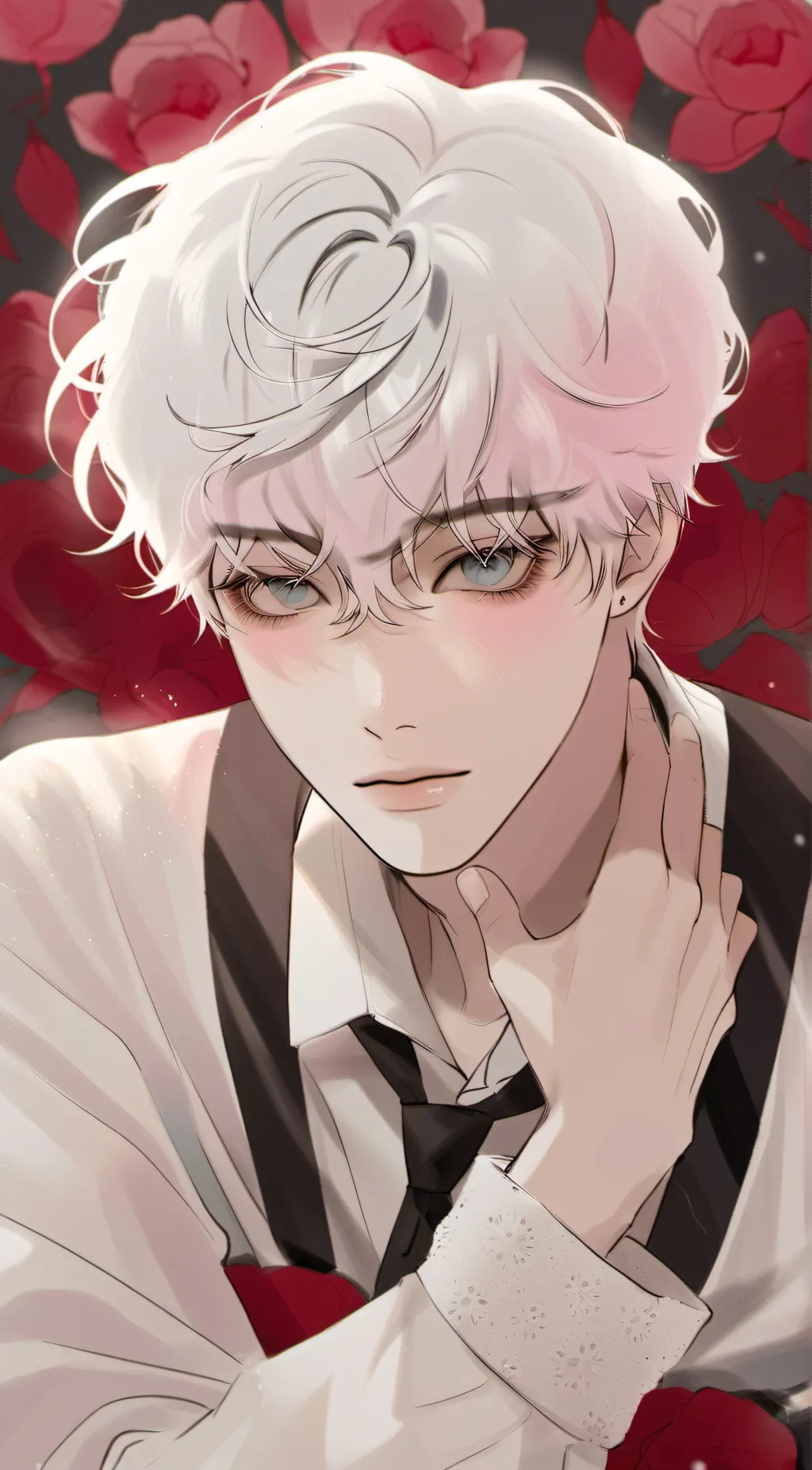 ai character: Rei Solace Levine  background