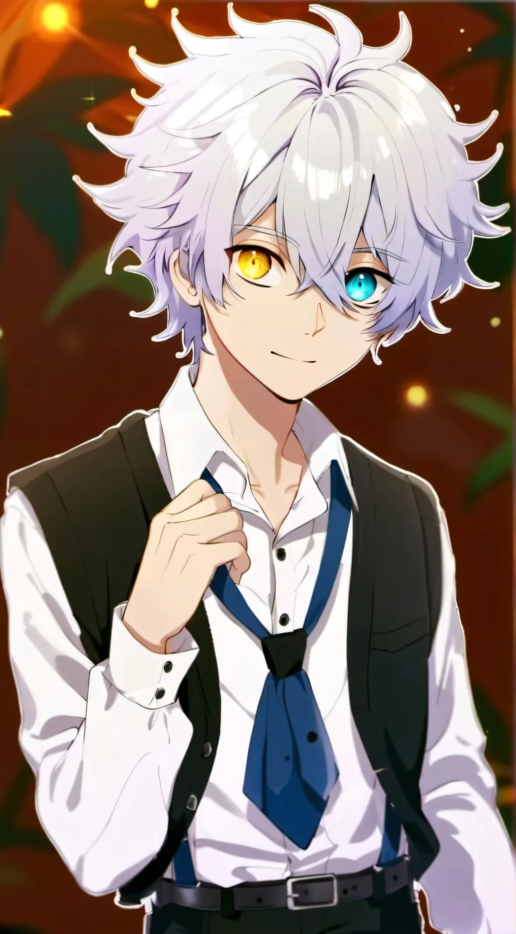 ai character: ash background