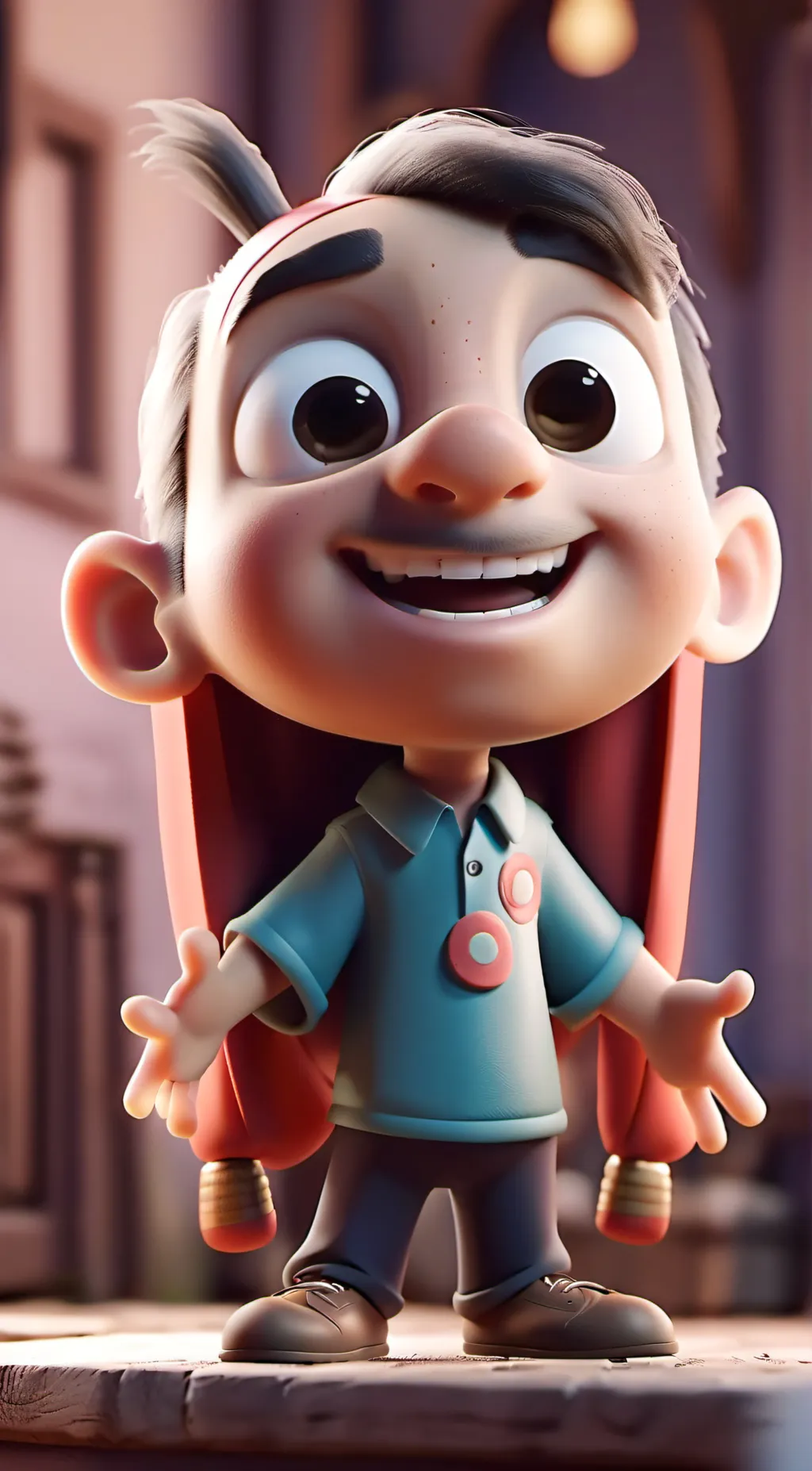 ai character: fernano background