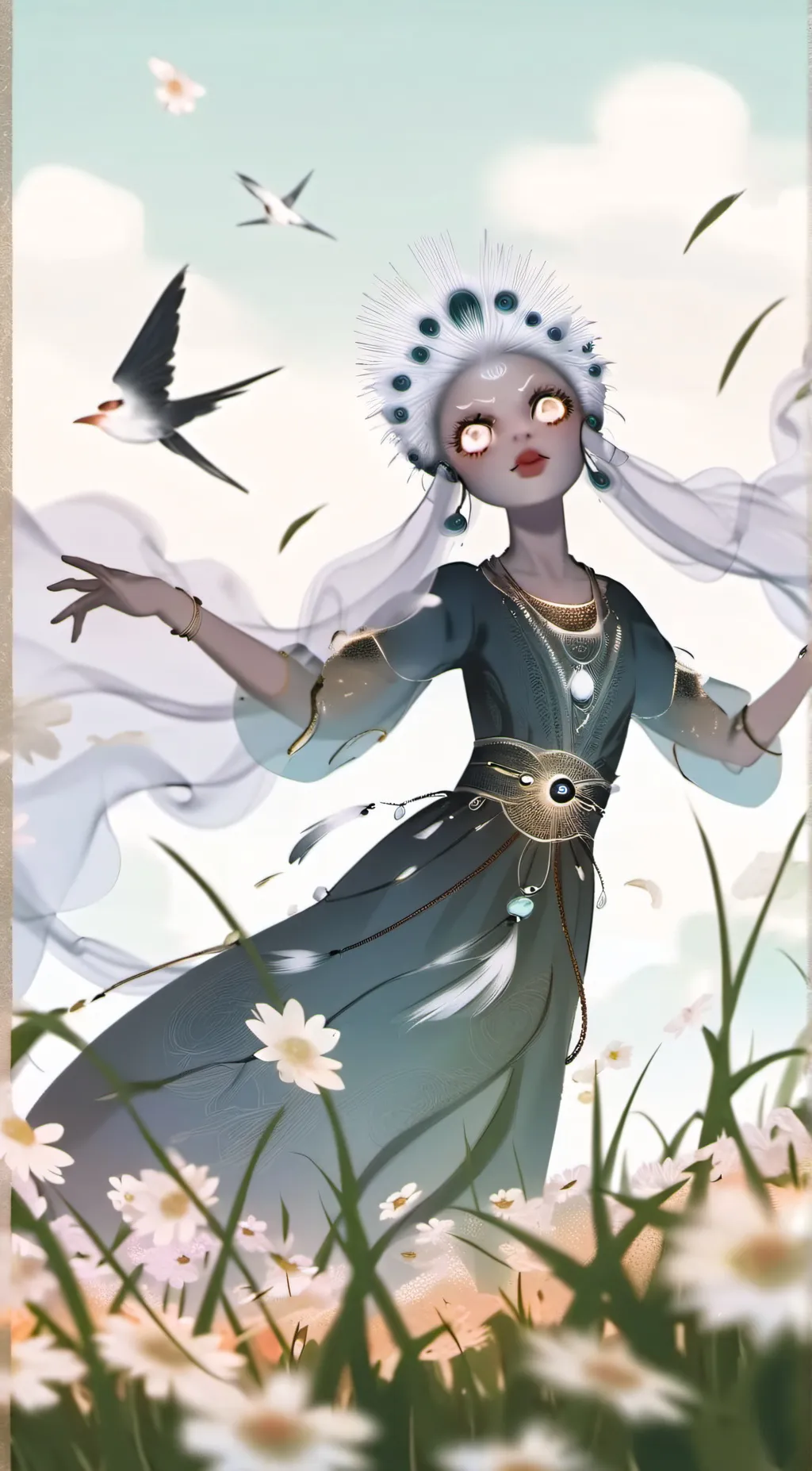 ai character: slay background