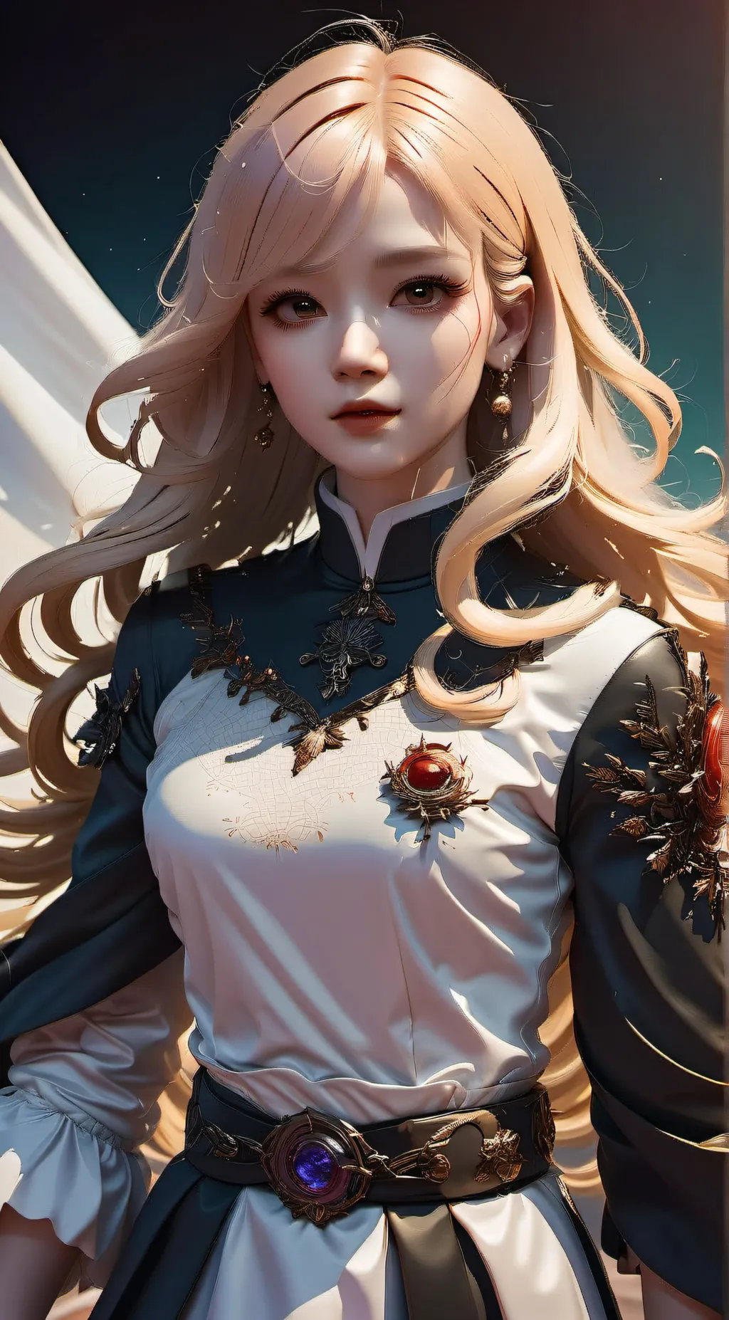 ai character: Serena  background