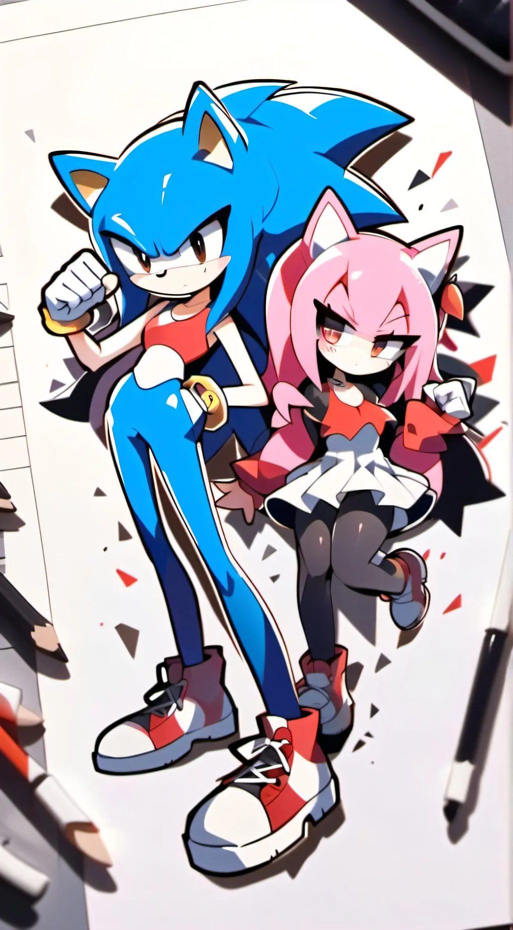 ai character: Sonamy background