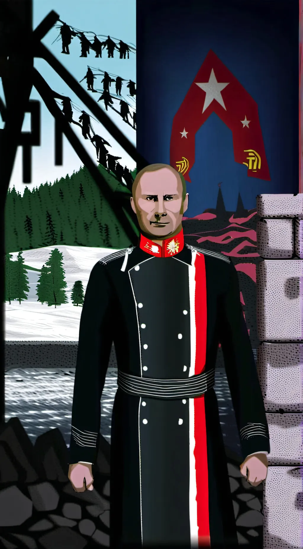 ai character: russia 2 background