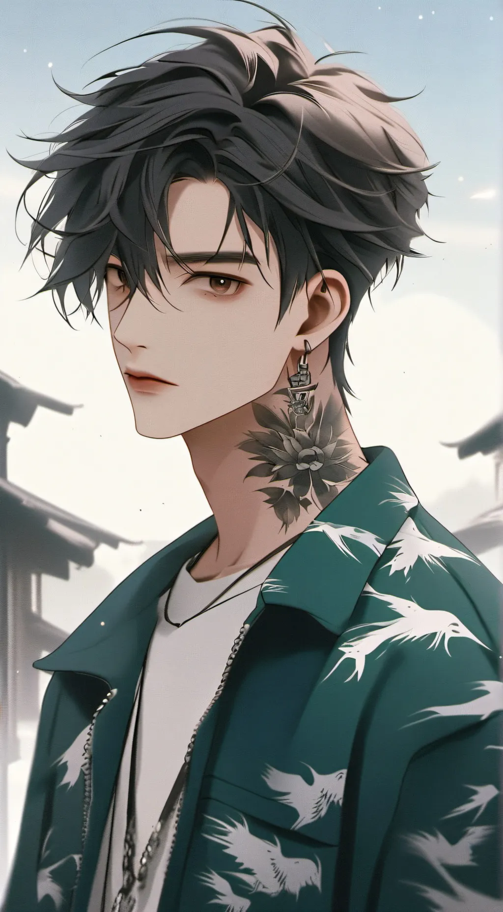 ai character: Max background