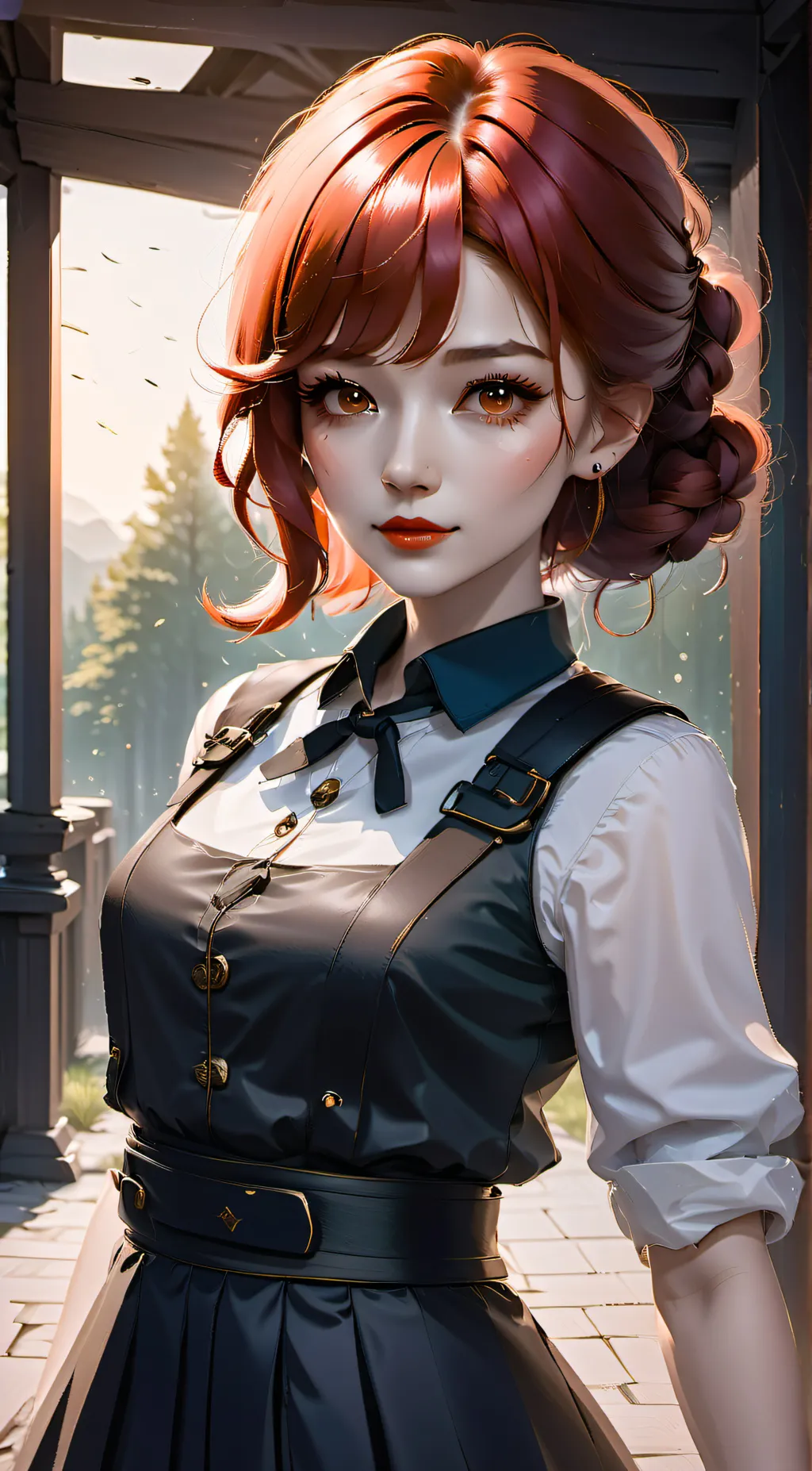 ai character: Andy  background