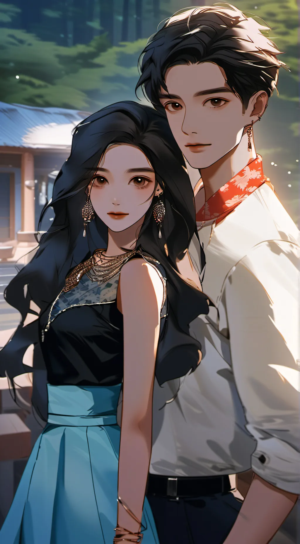 ai character: kage and kybella background