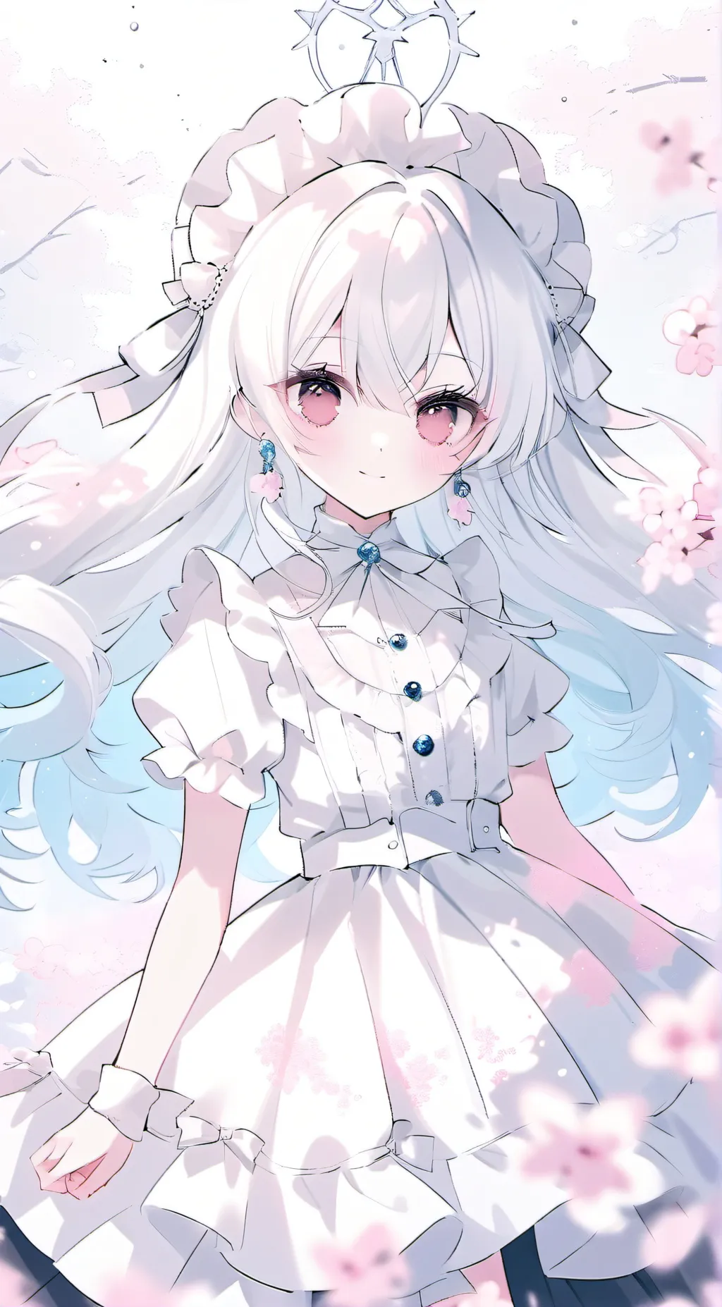 ai character: lavender  background