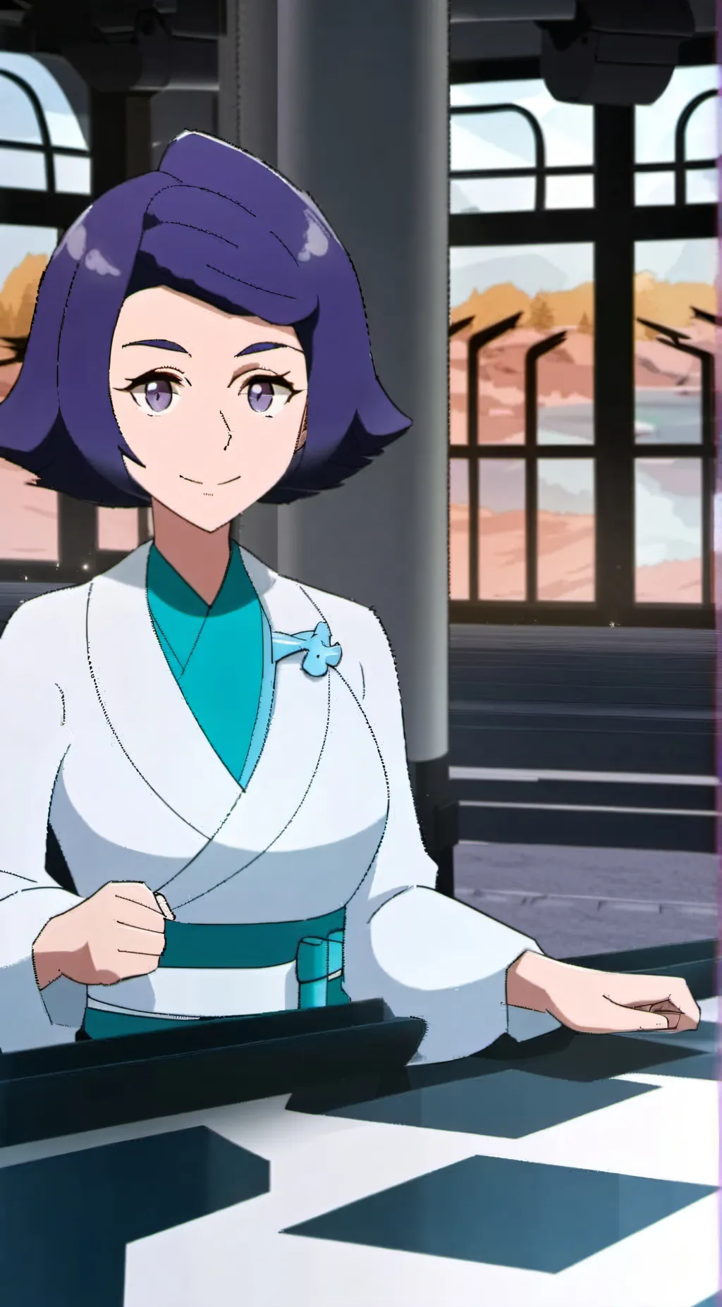 ai character: Chrysa background