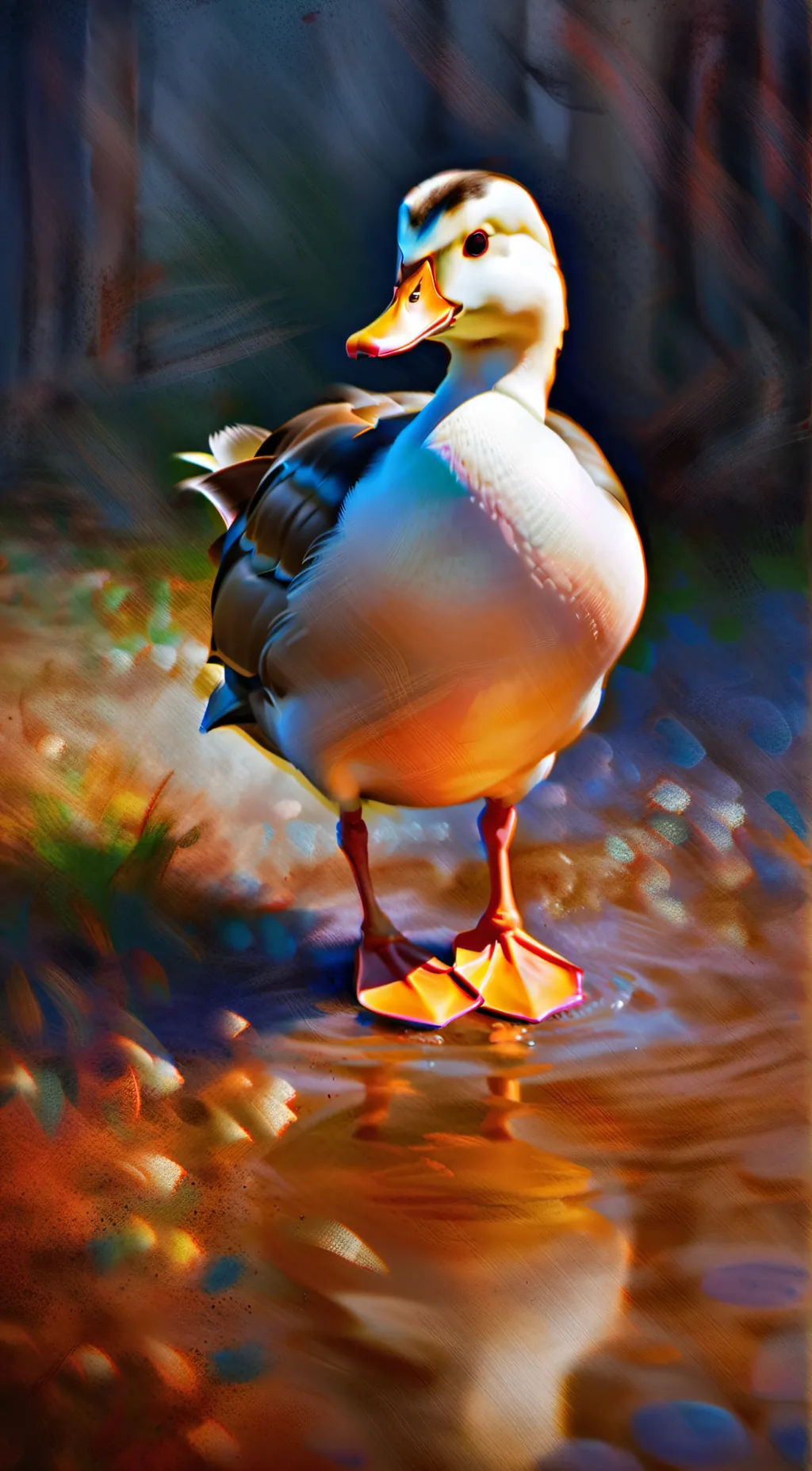 ai character: Nosy 🦆  background