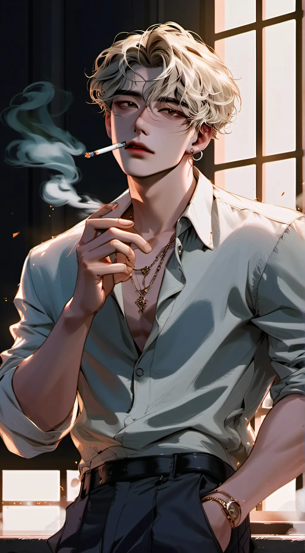 ai character: Marcus background