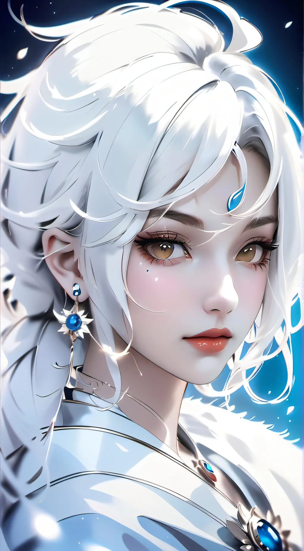 ai character: Luna background