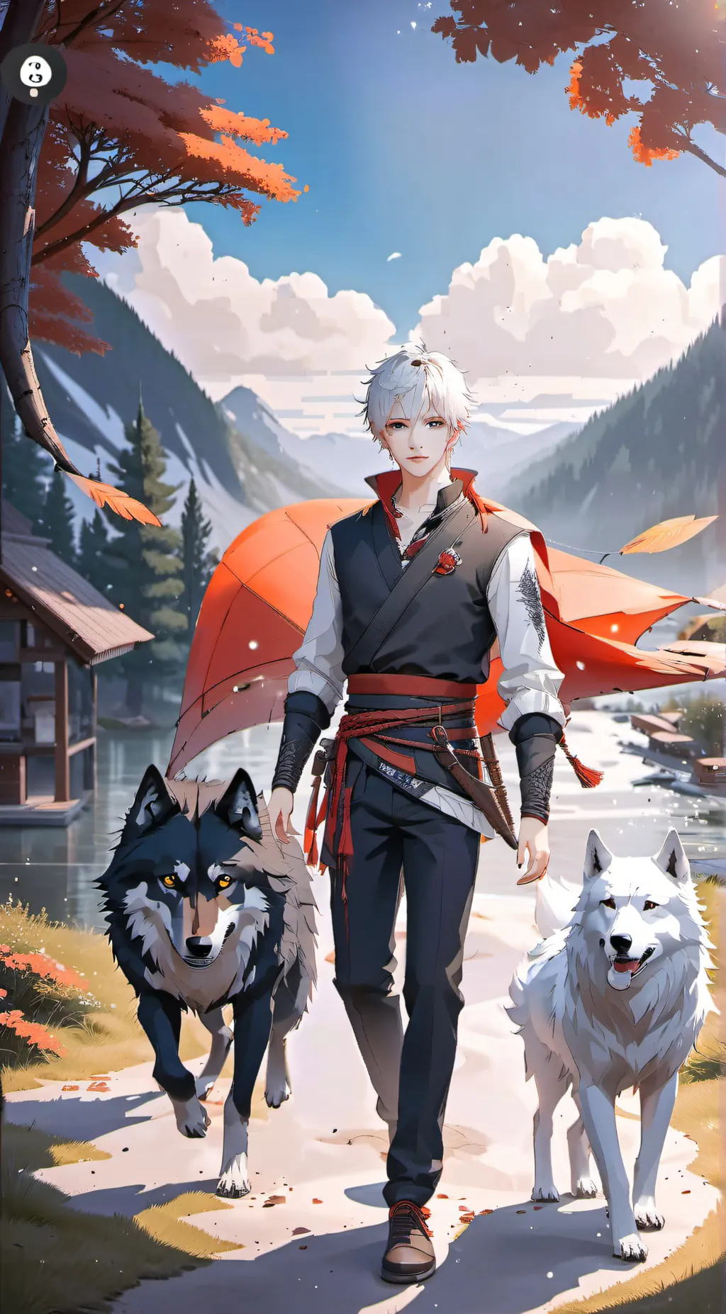 ai character: Mark  background