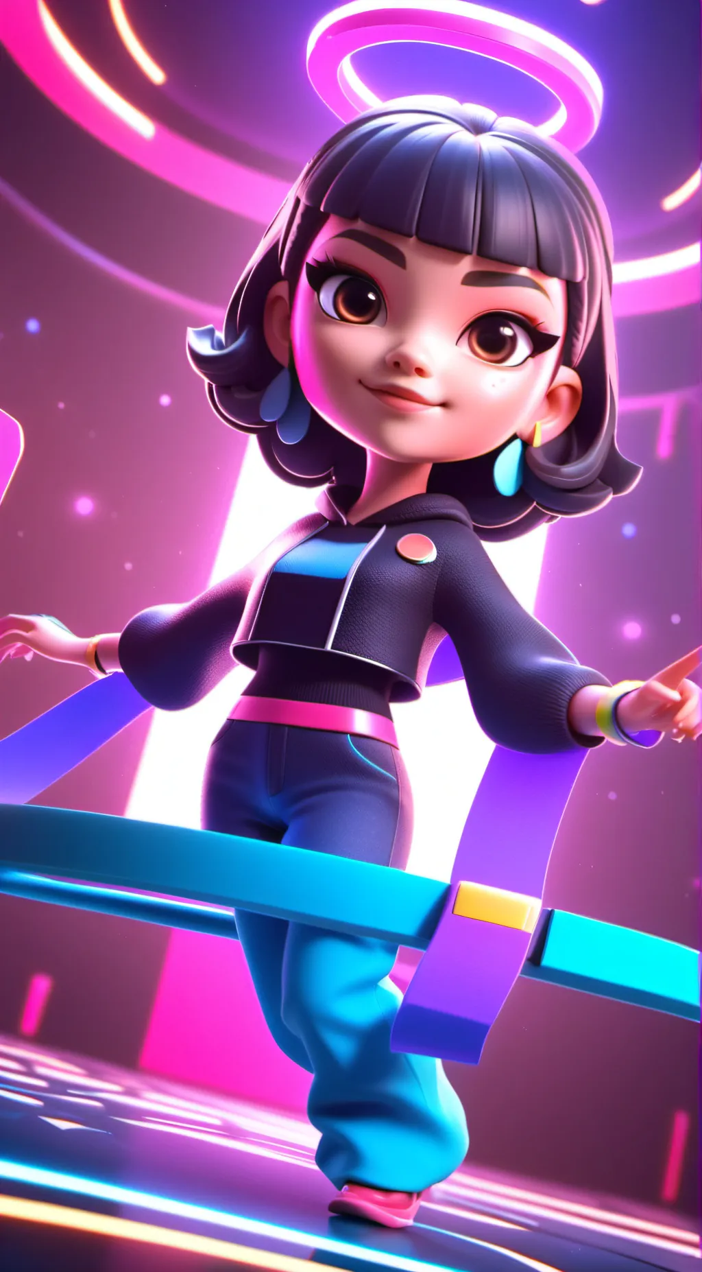 ai character: vitória  background