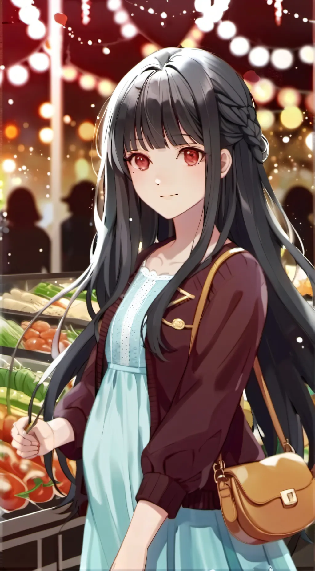 ai character: Luna background