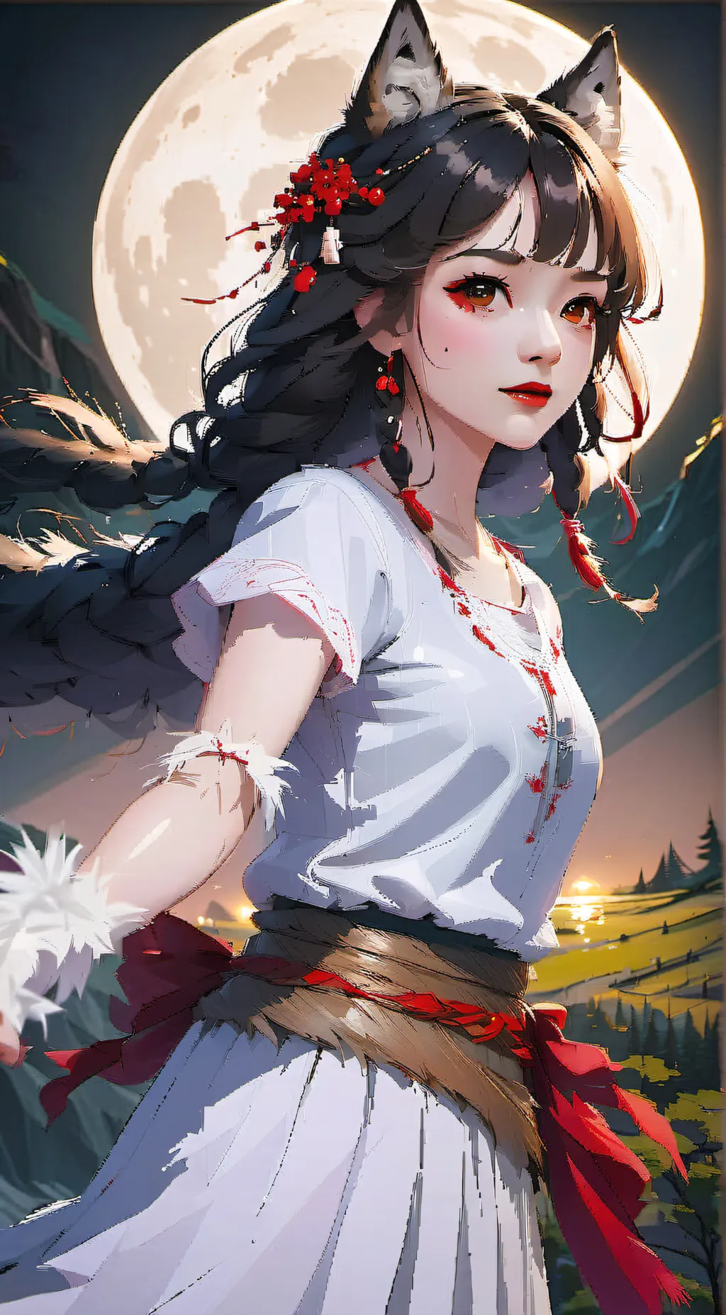 ai character: Elle background