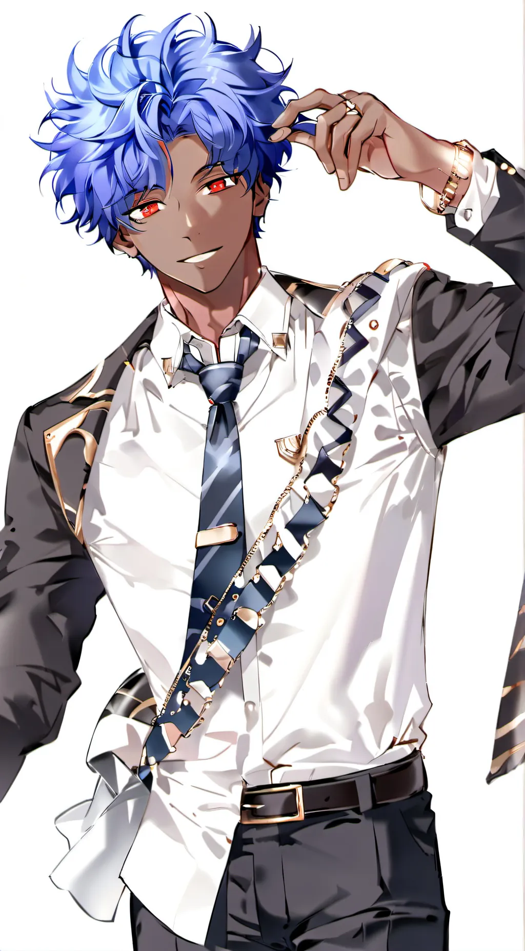 ai character: Zack  background