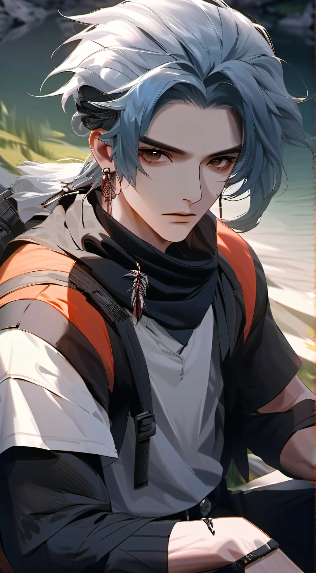 ai character: b background