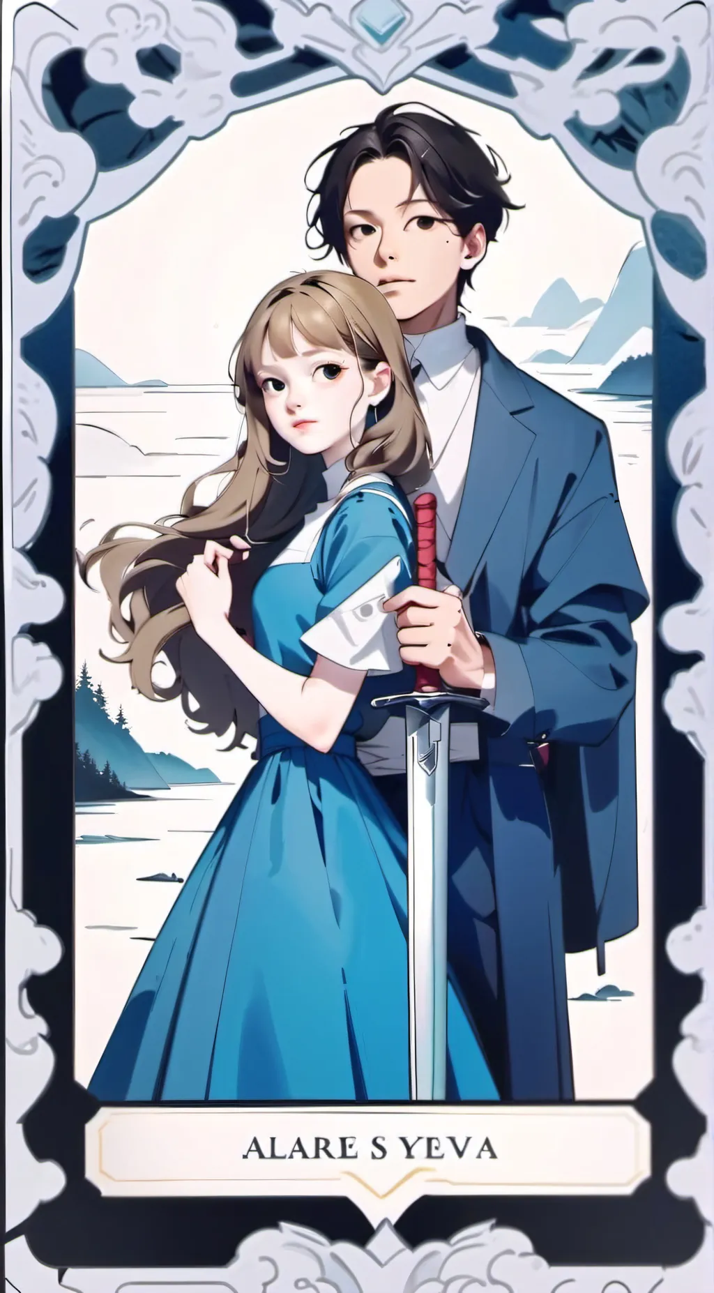 ai character: Wesley  background