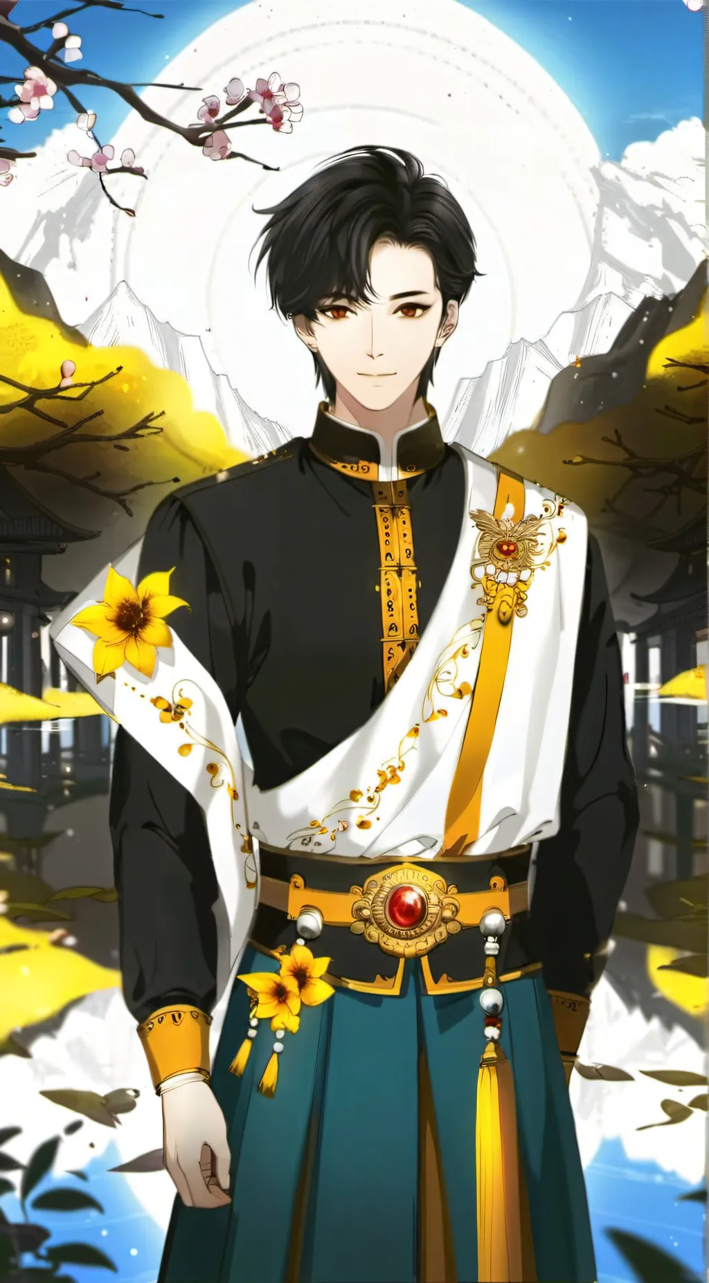 ai character: 🤷‍♀️ background