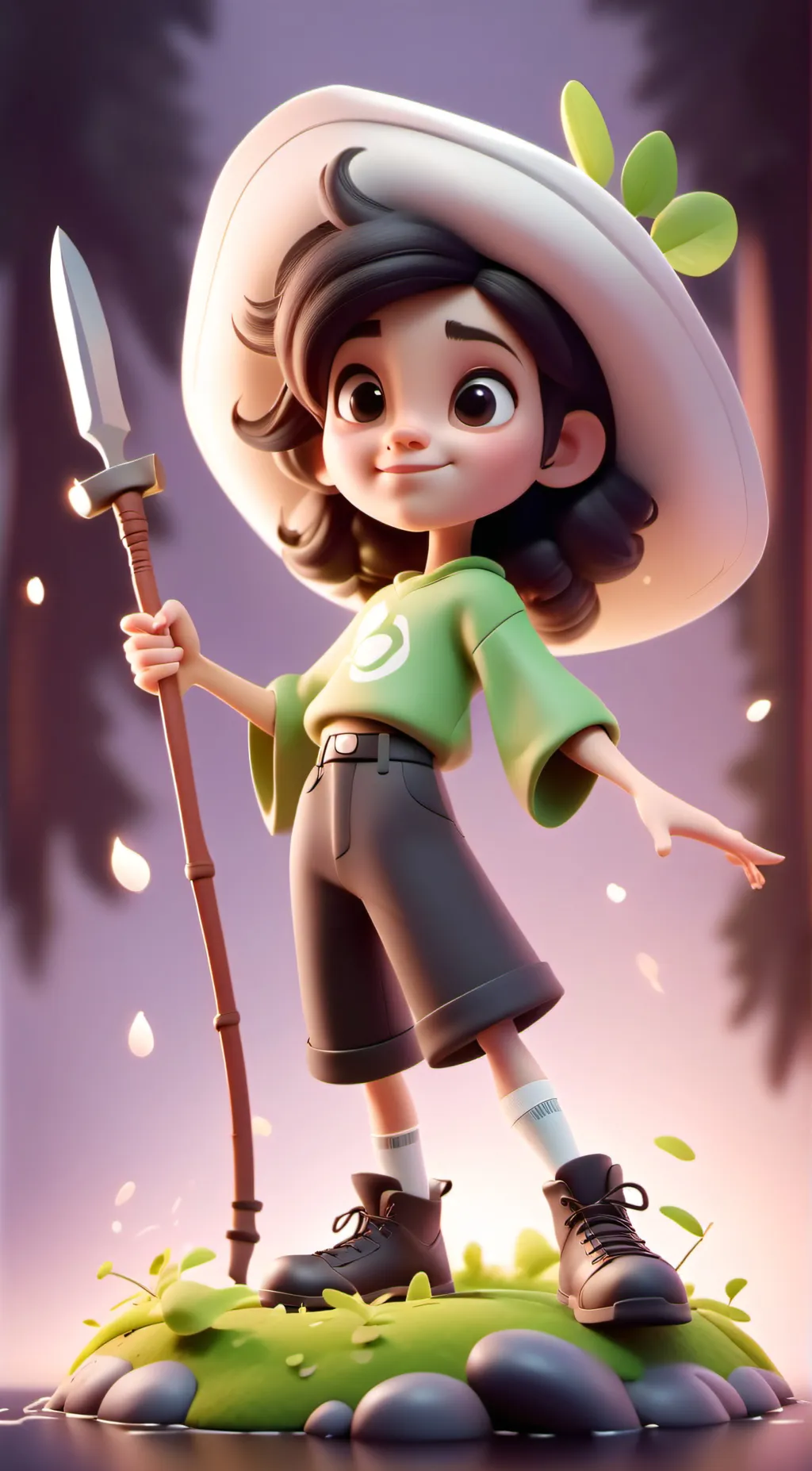 ai character: Your mom~ background